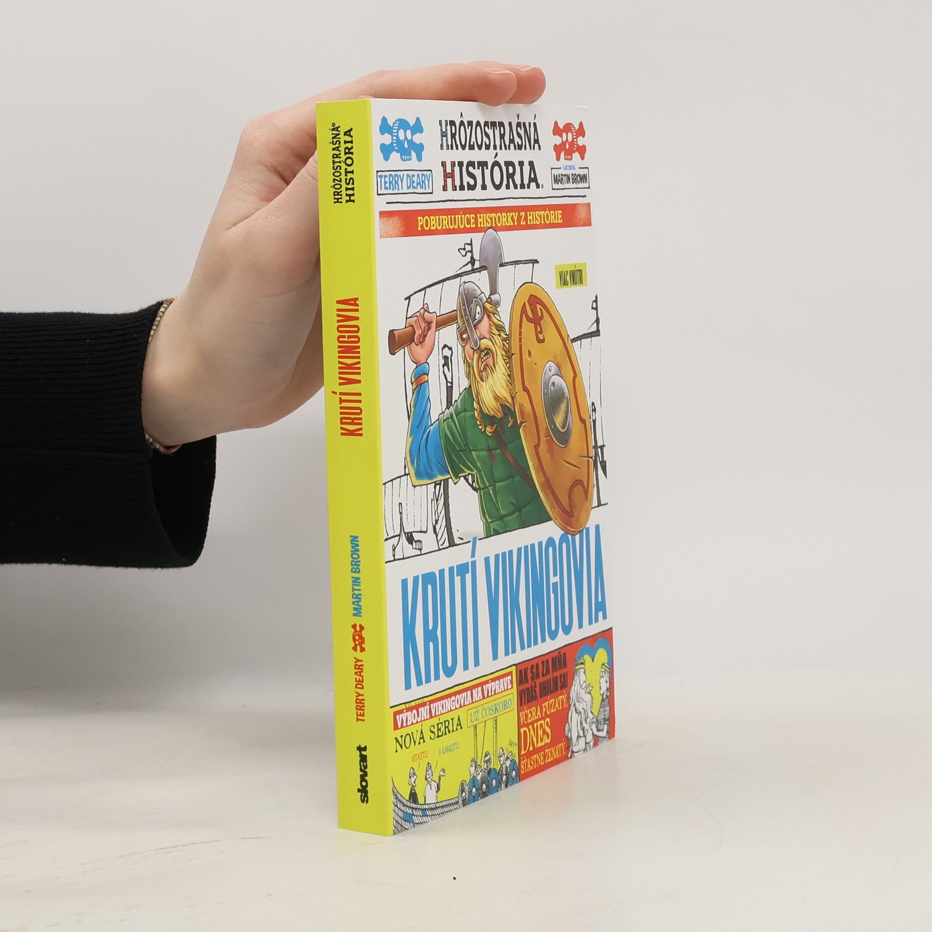 Terry Deary Hrôzostrašná história: Krutí Vikingovia