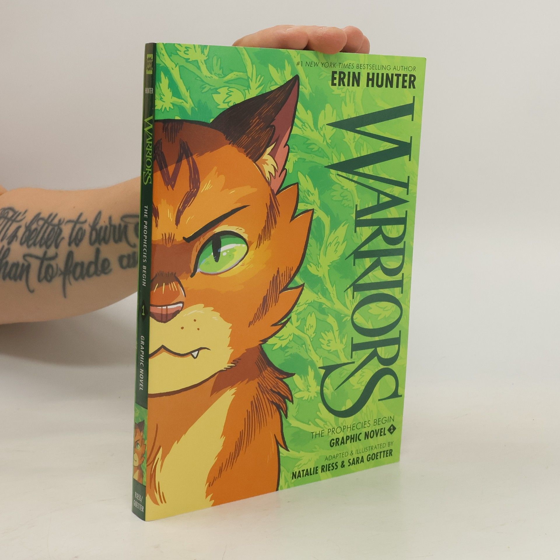 Erin Hunter Warriors Graphic Novel 01: The Prophecies Begin