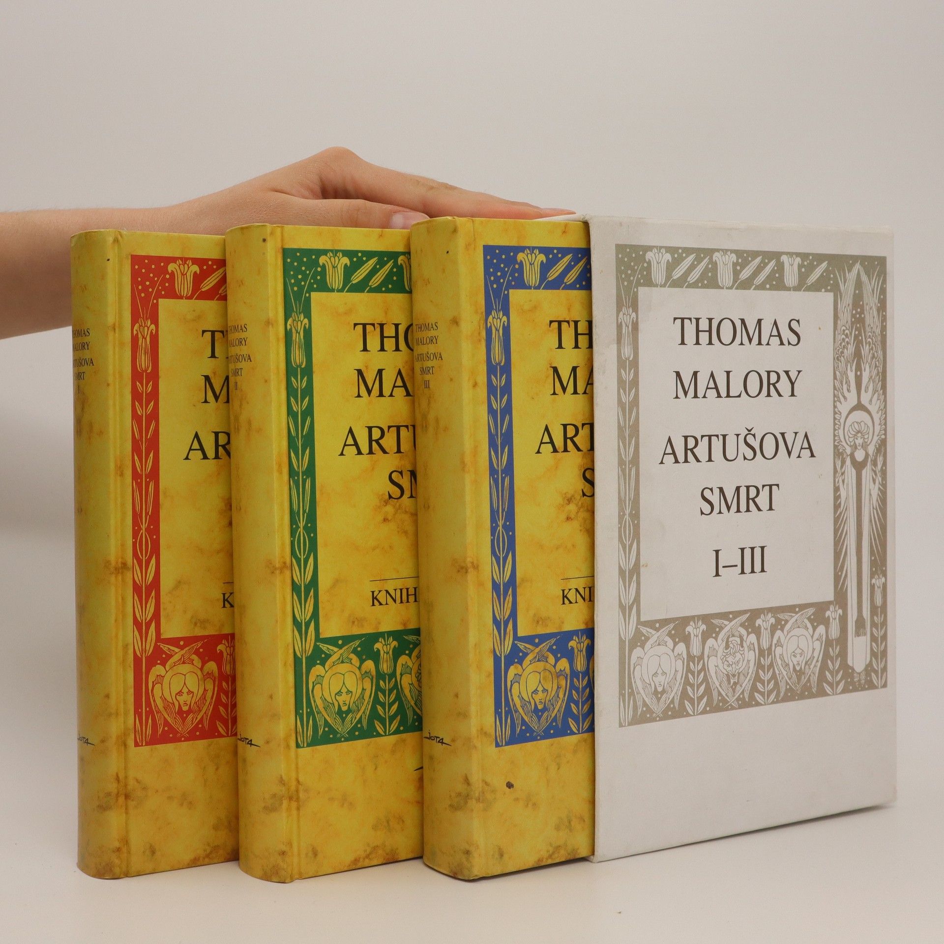 Thomas Malory Artušova smrt: kniha I-XXI (3 svazky, box)