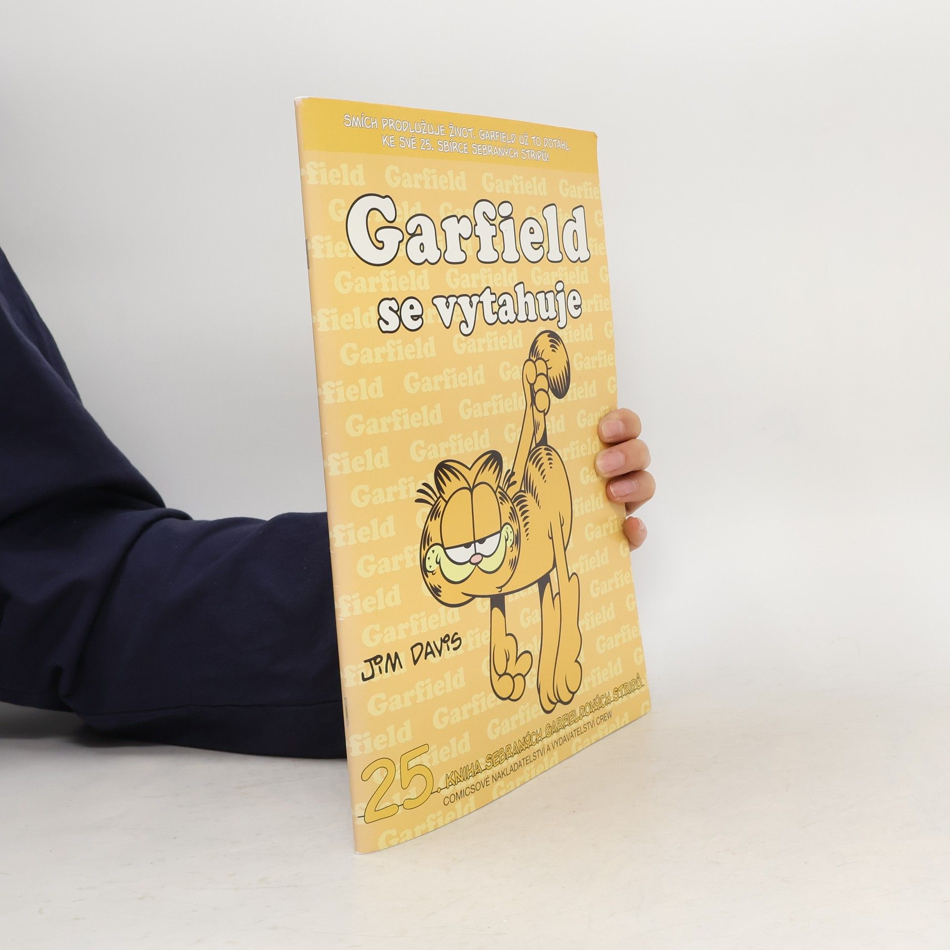 Jim Davis Garfield se vytahuje
