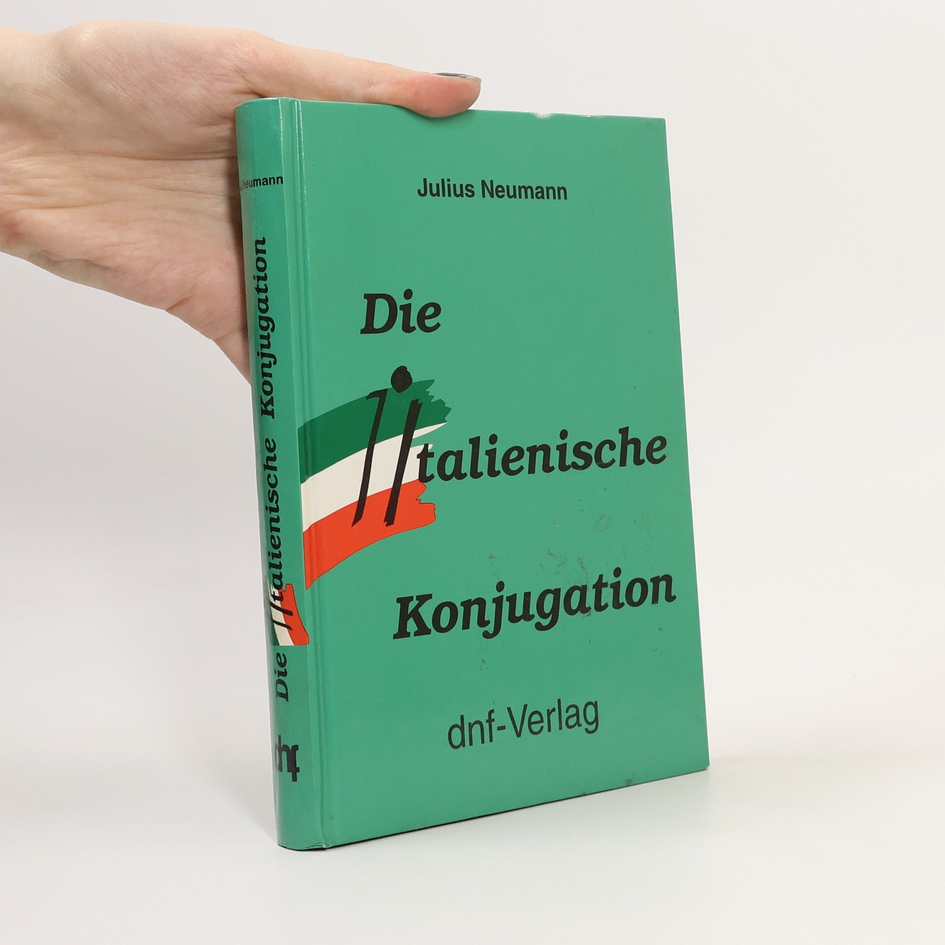 Julius Neumann Die italienische Konjugation