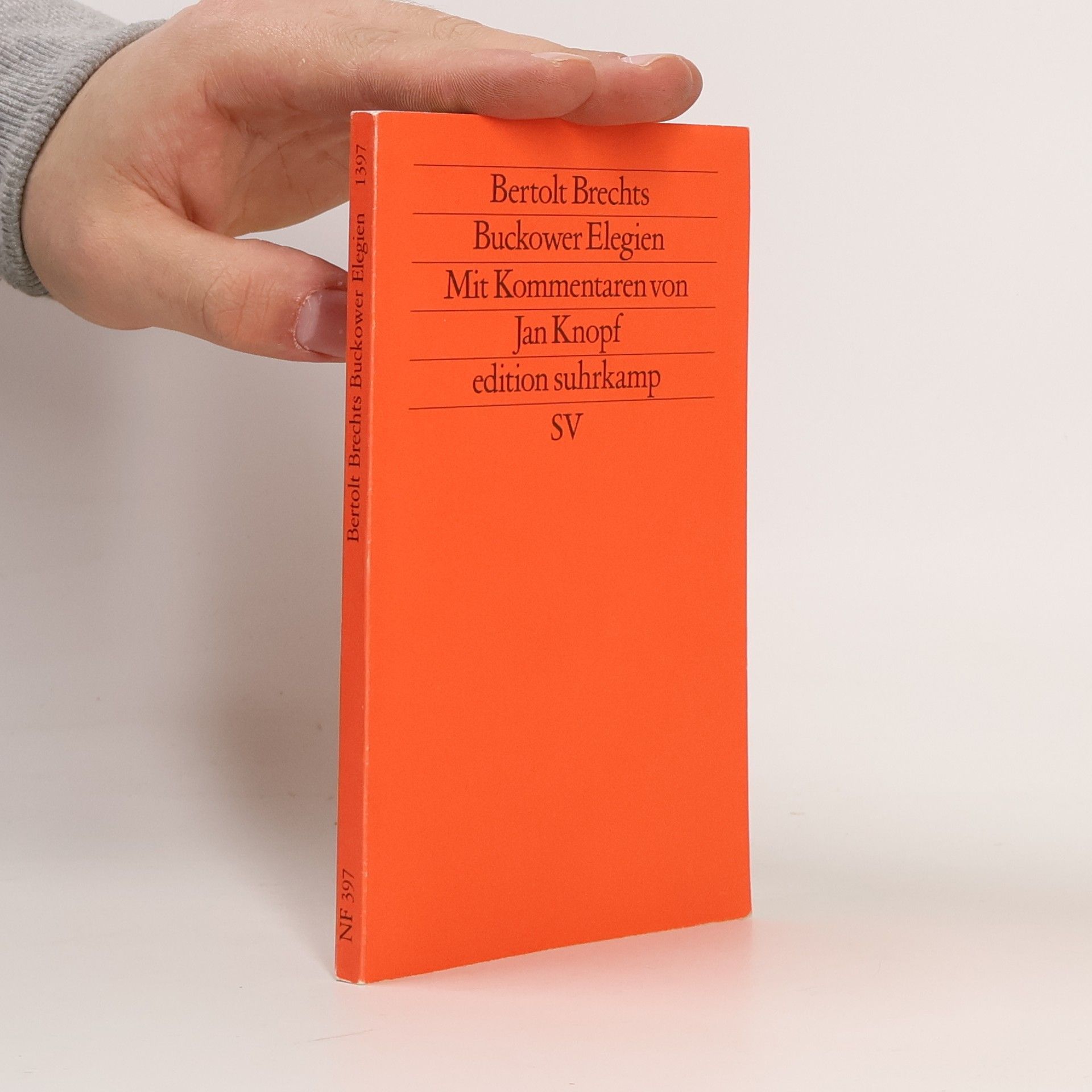 Bertolt Brecht Bertolt Brechts Buckower Elegien