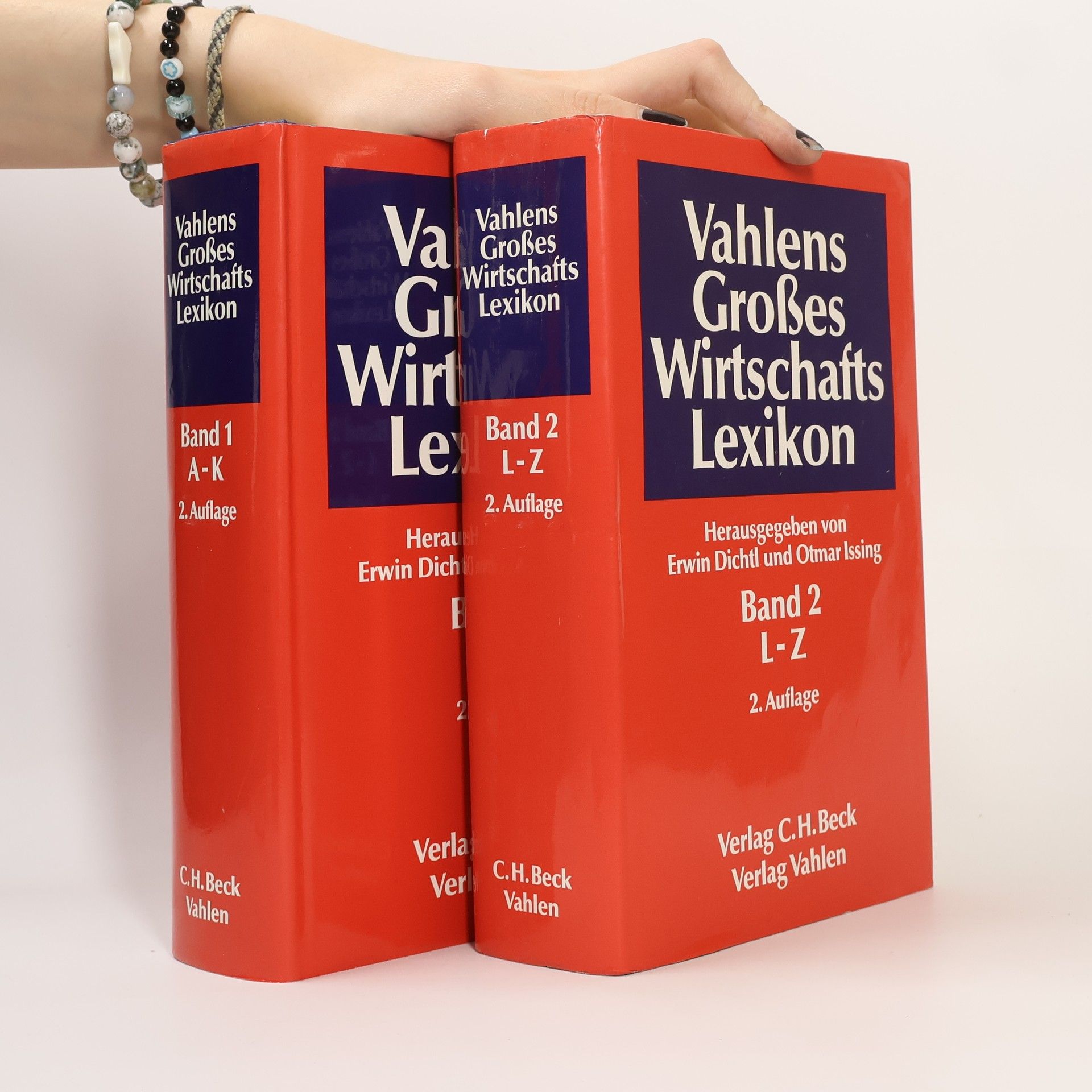 kolektiv Vahlens Großes Wirtschafts Lexikon 1+2