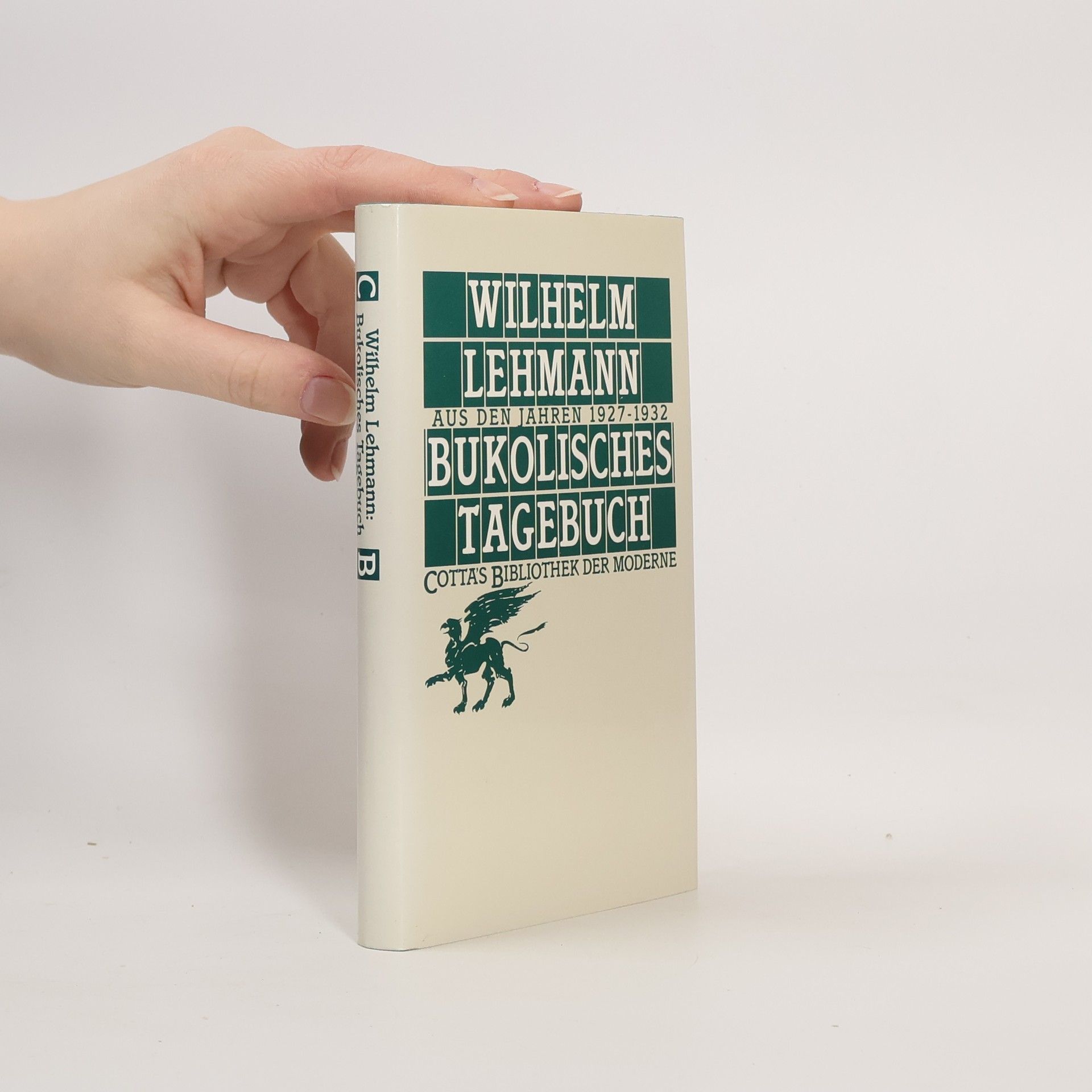 Wilhelm Lehmann Bukolisches Tagebuch