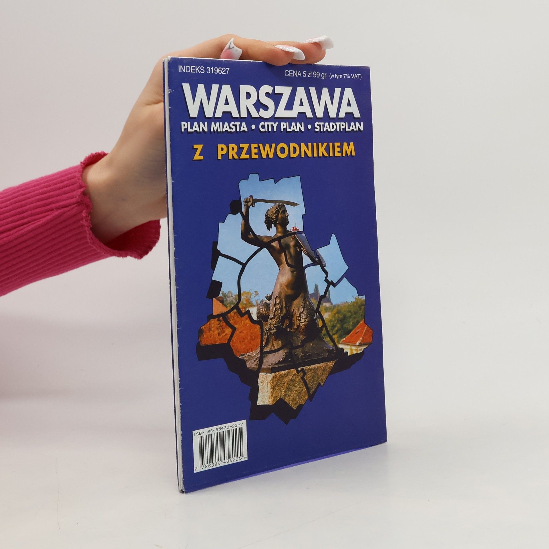 kolektiv Warszawa. Plan Miasta z przewodnikiem