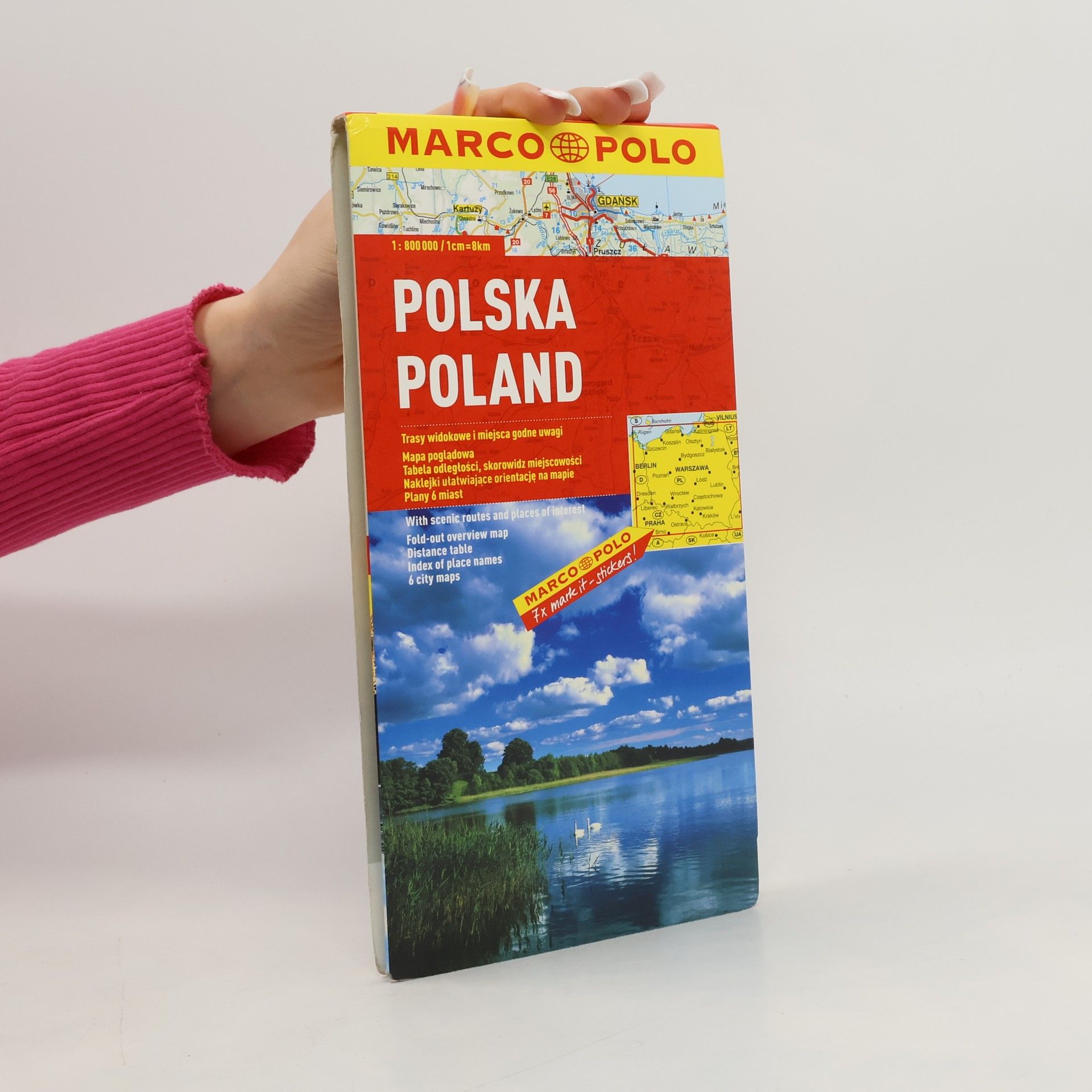 Collectif d'auteurs Polsko/mapa 1:800T MD