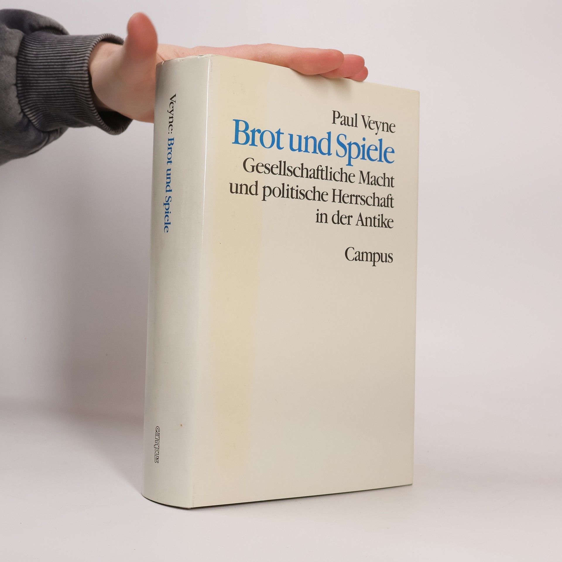 Paul Veyne Theorie und Gesellschaft: Brot und Spiele
