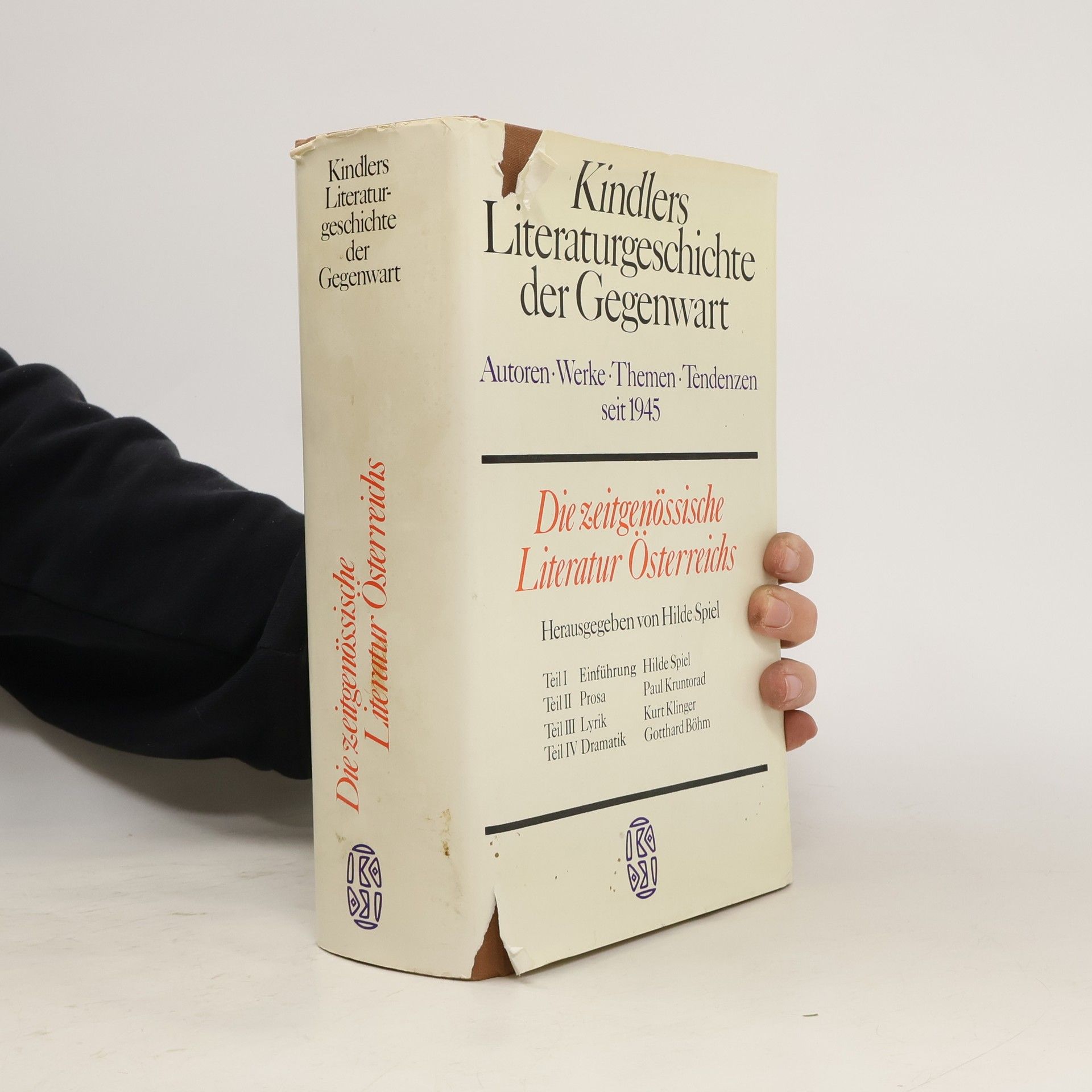 Hilde Spiel Die Zeitgenössische Literatur Österreichs (Kindlers Literaturgeschichte der Gegenwart)