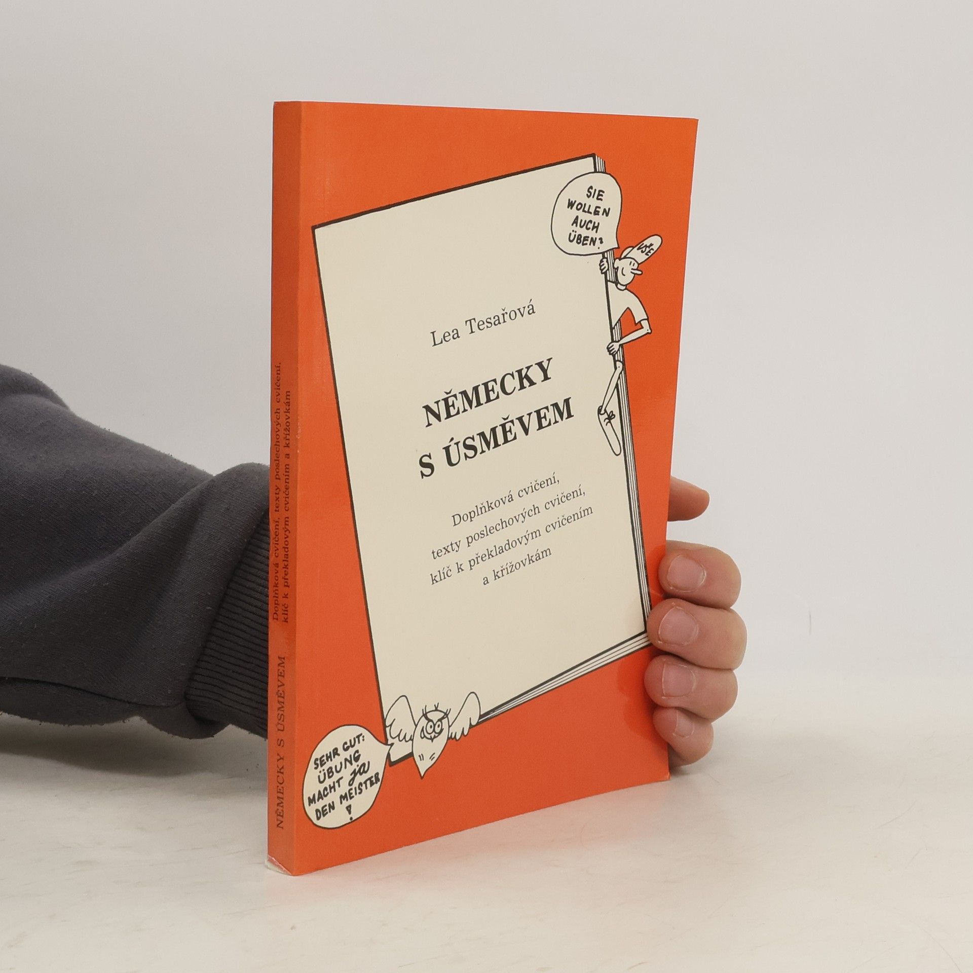 Lea Tesařová Německy s úsměvem : Doplňková cvičení, texty poslechových cvičení, klíč k překladovým cvičením a křížovkám