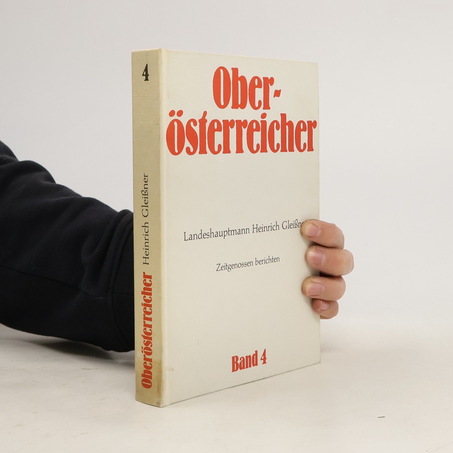 Heribert Forstner Landeshauptmann Heinrich Gleissner