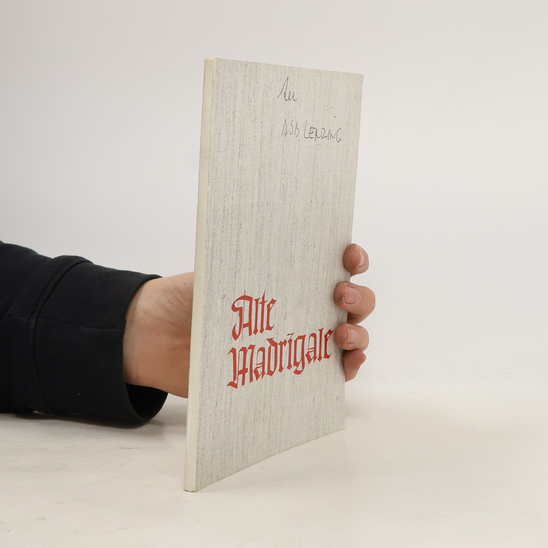 Fritz Jöde Alte Madrigale