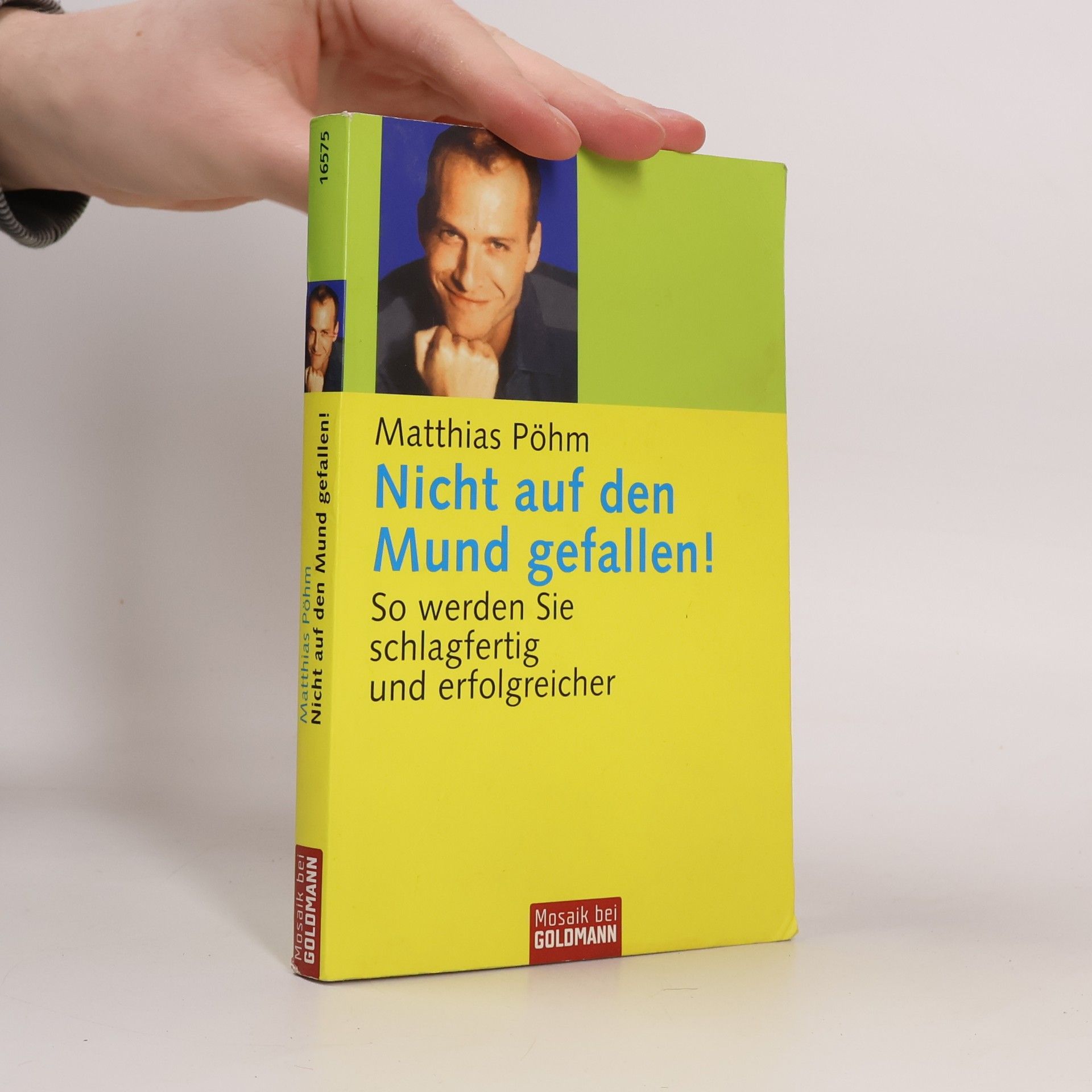 Matthias Pöhm Nicht auf den Mund gefallen!