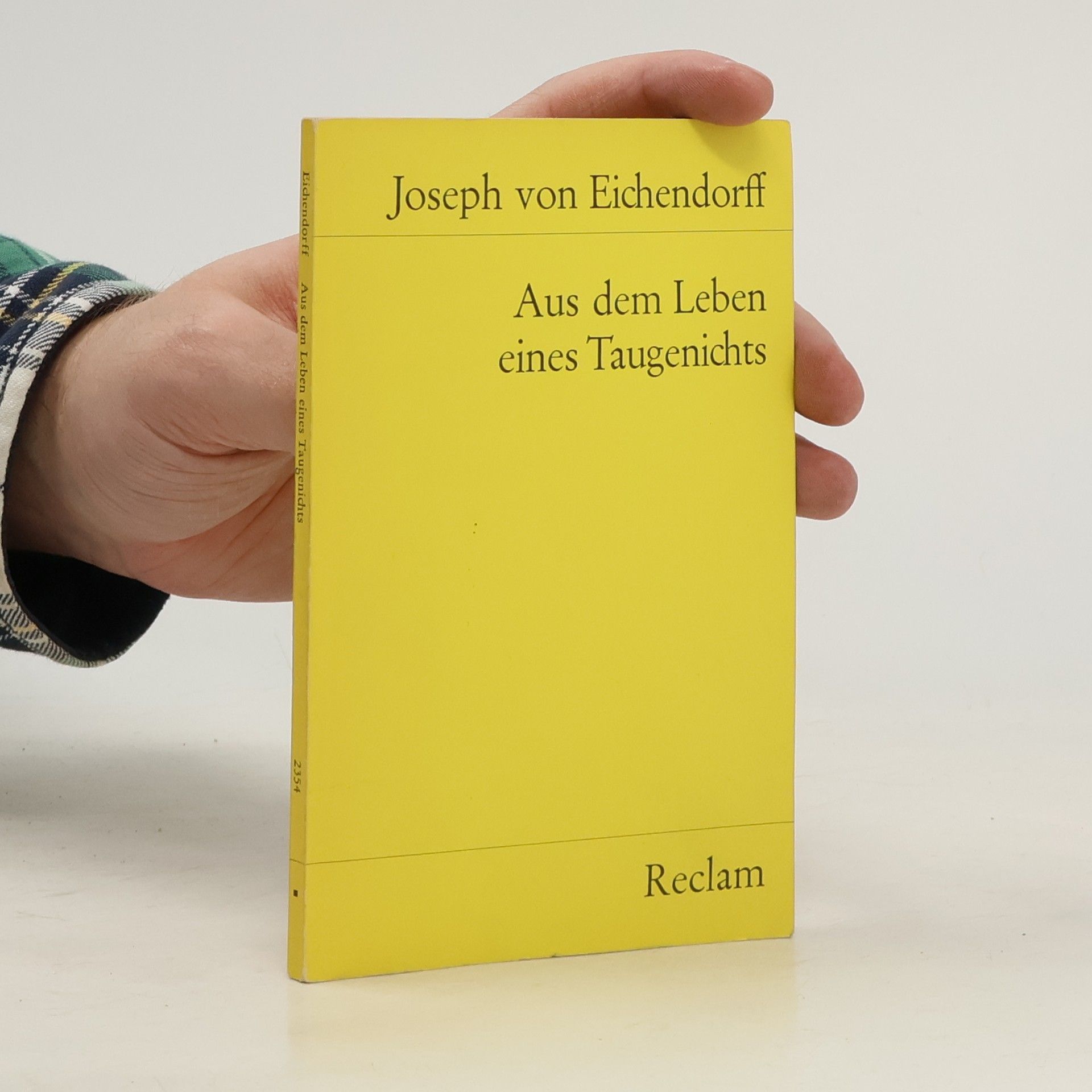 Joseph von Eichendorff Aus dem Leben eines Taugenichts