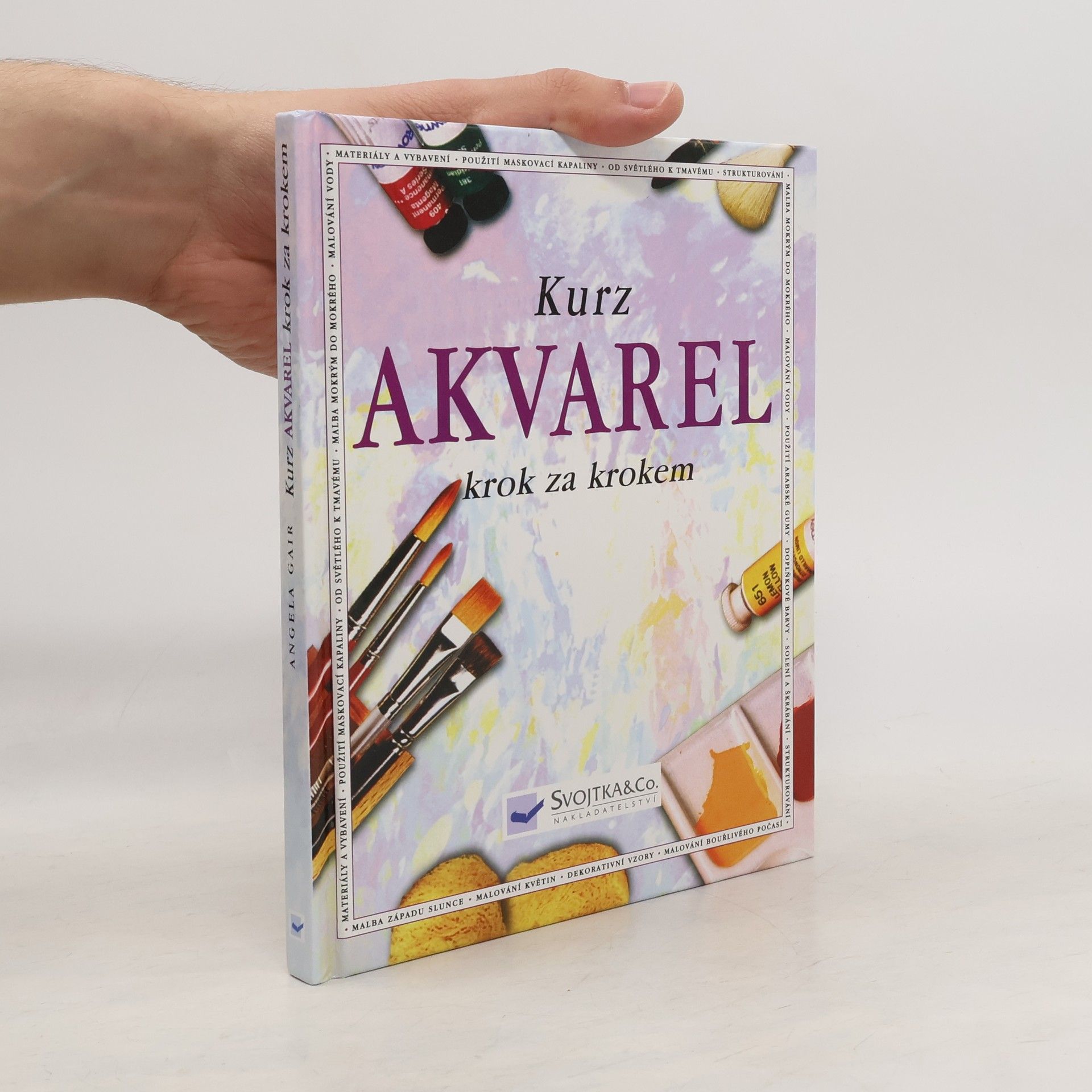 Angela Gair Kurz Akvarel krok za krokem