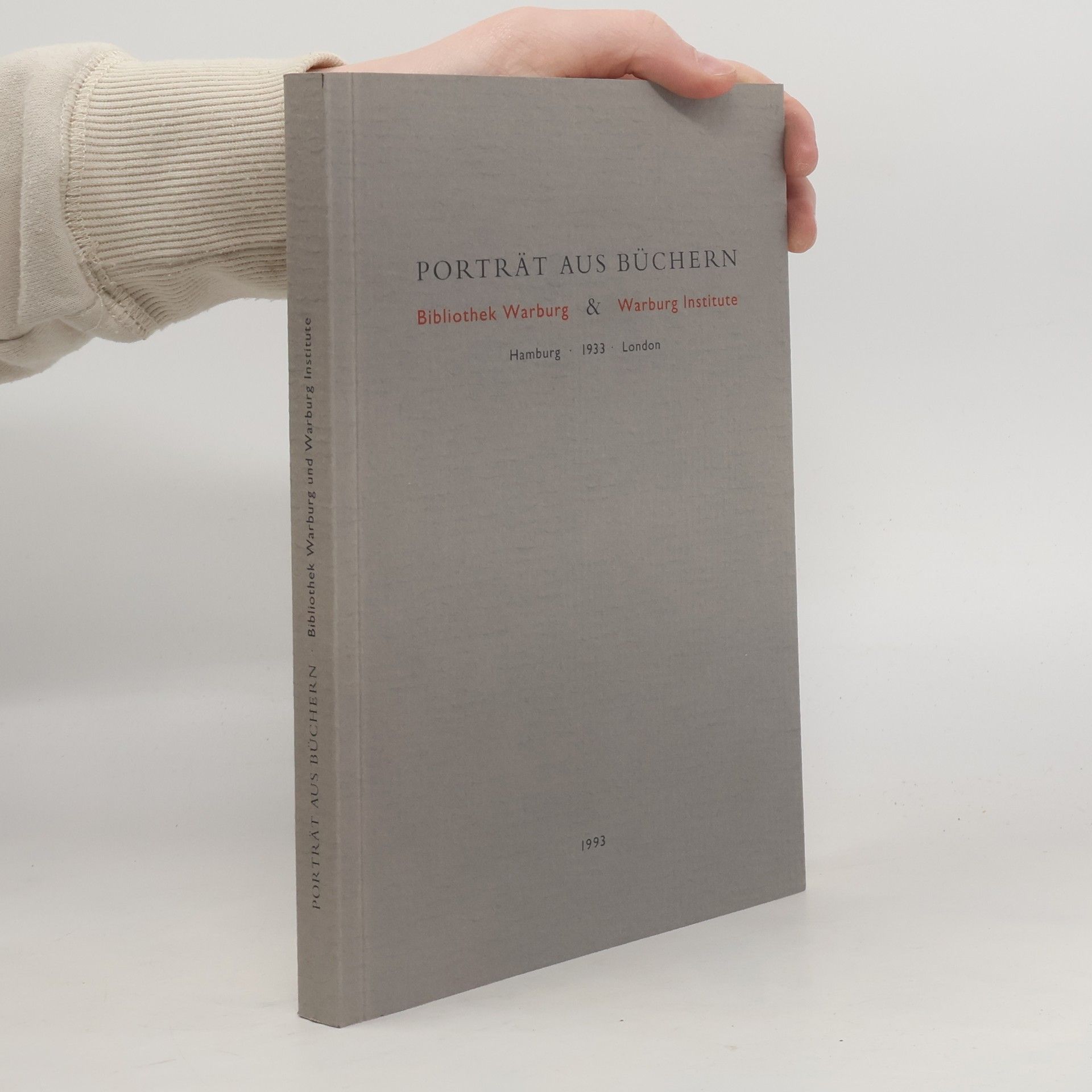 Kleine Schriften des Warburg-Archivs im Kunstgeschichtlichen Seminar der Universität Hamburg: Porträt aus Büchern