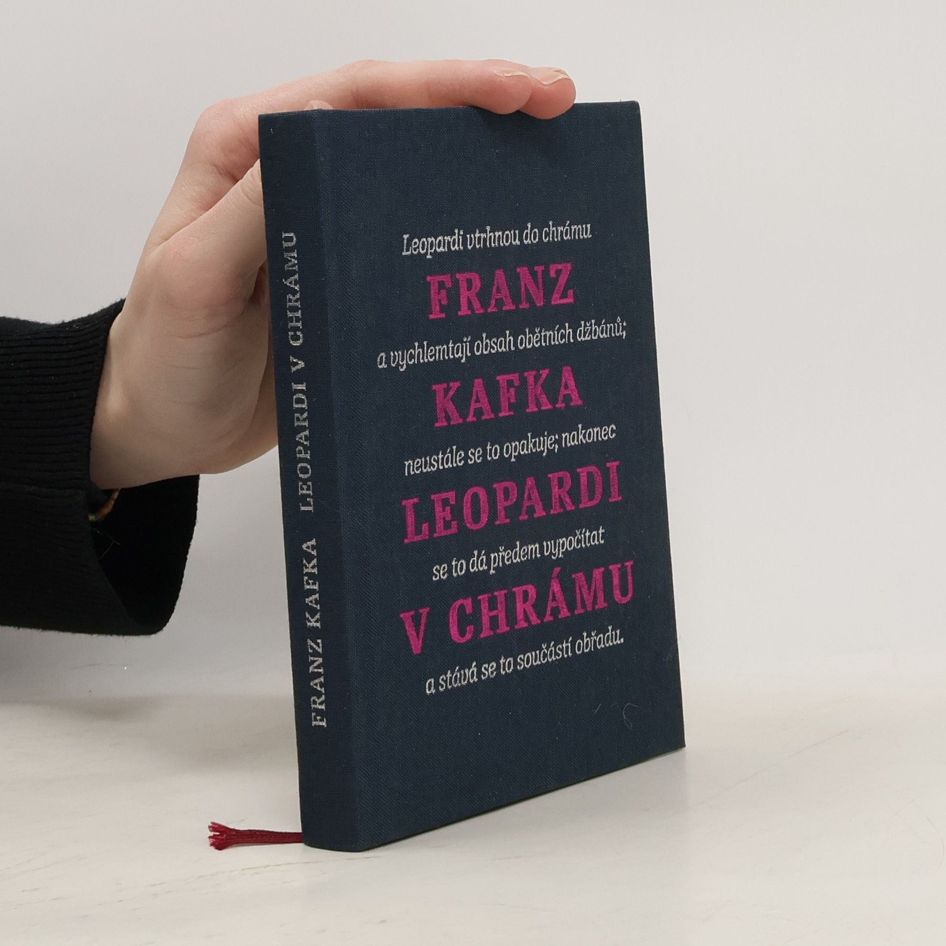 Franz Kafka Leopardi v chrámu
