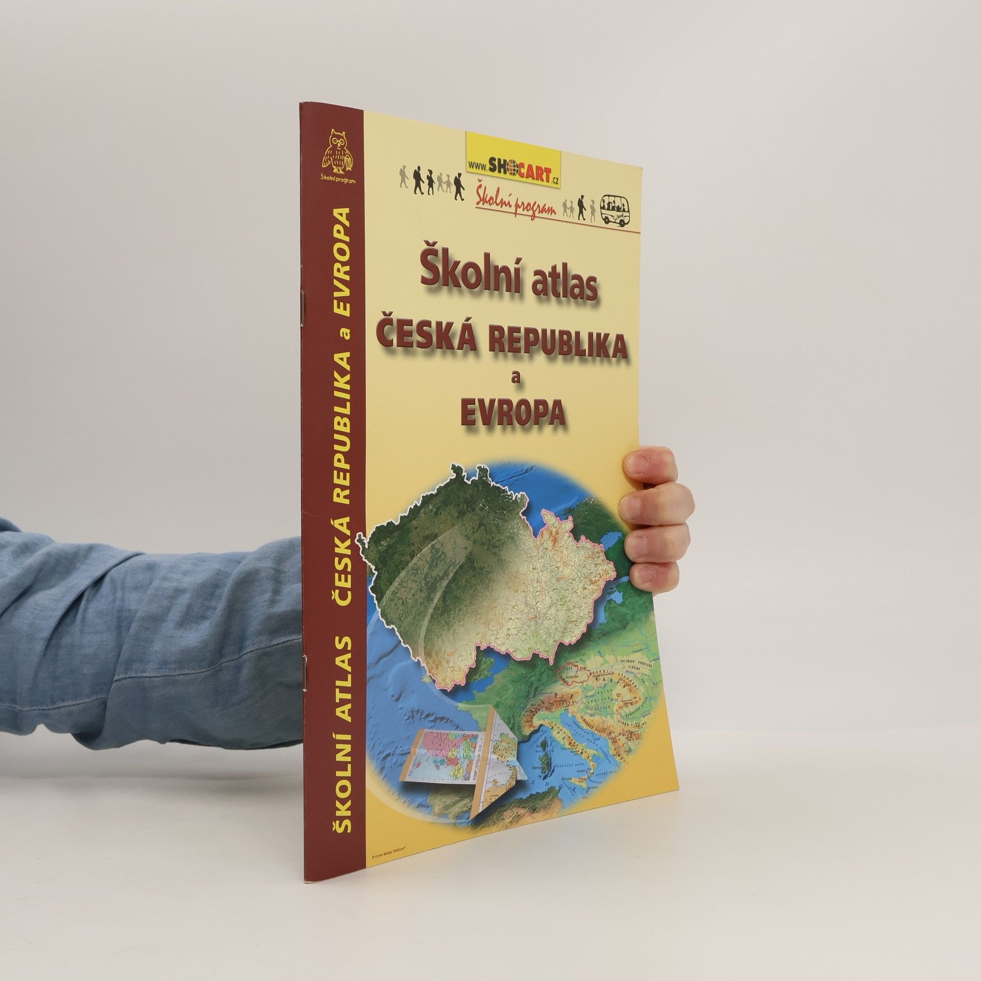 Kolektiv autorů Školní atlas Česká republika a Evropa