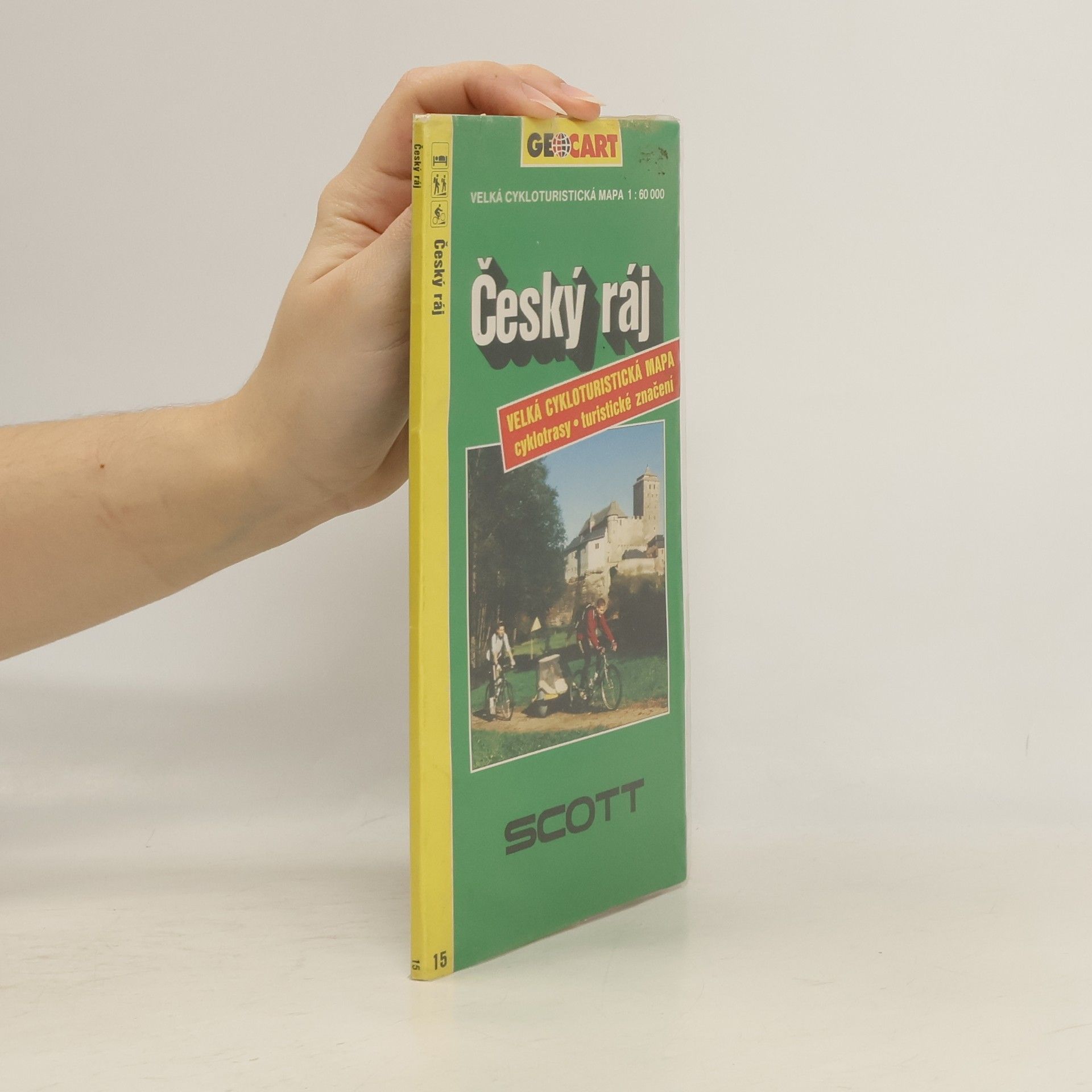 kolektiv Český ráj. Velká cykloturistická mapa 1 : 75 000