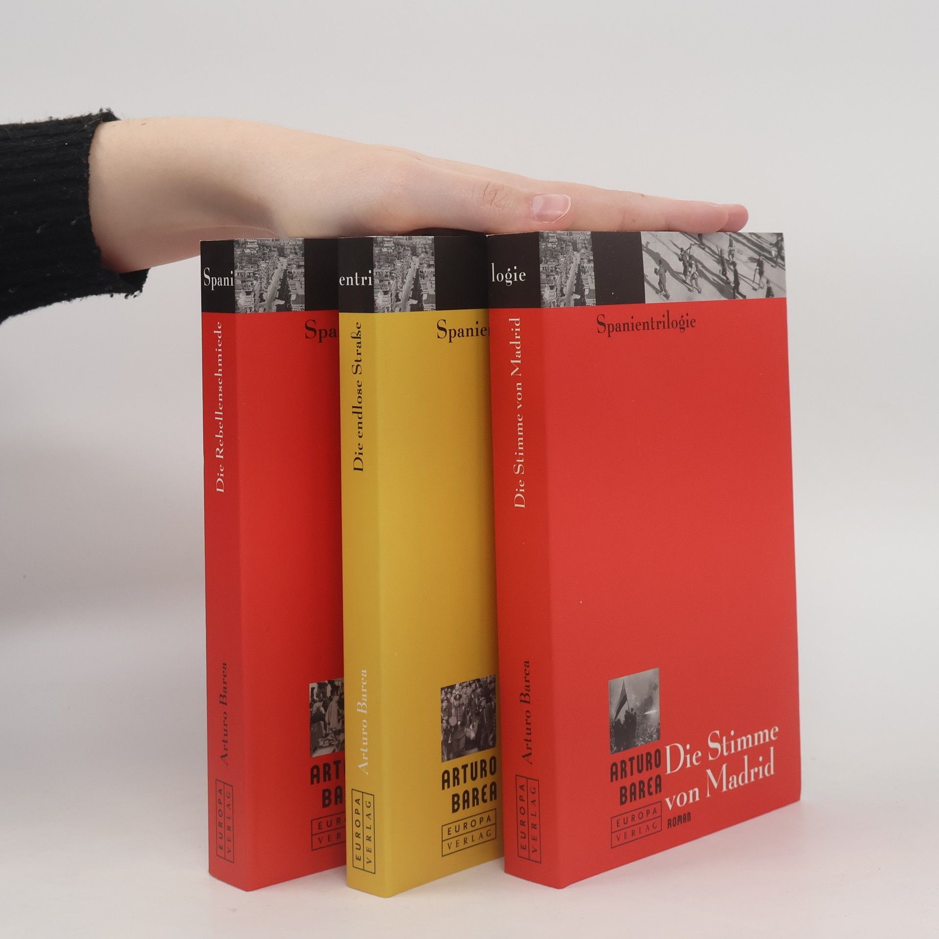 Arturo Barea Spanientrilogie, 3 Bde.. Die Rebellenschmiede; Die Stimme von Madrid; Die endlose Straße. 3 Romane