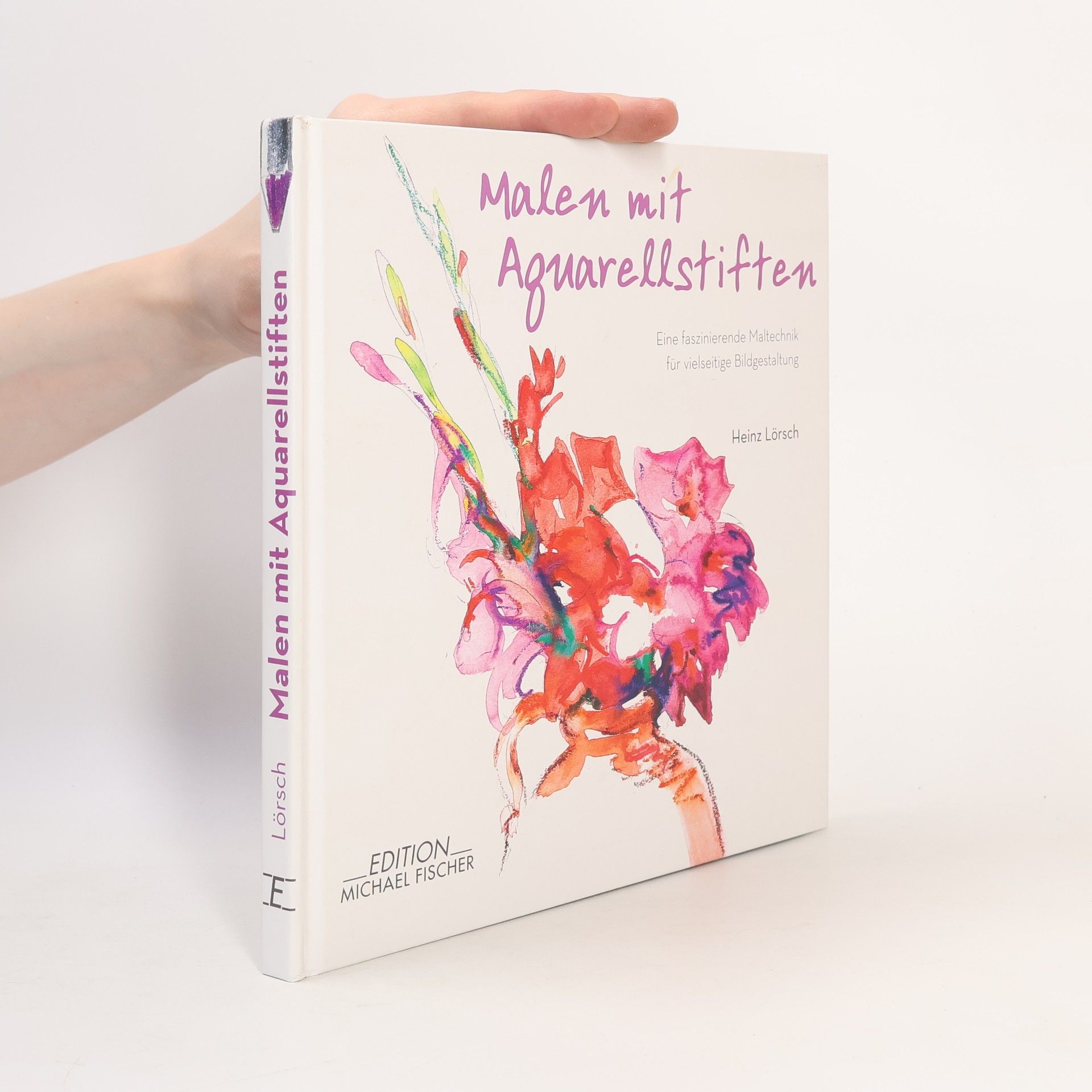 Heinz Lörsch Malen mit Aquarellstiften