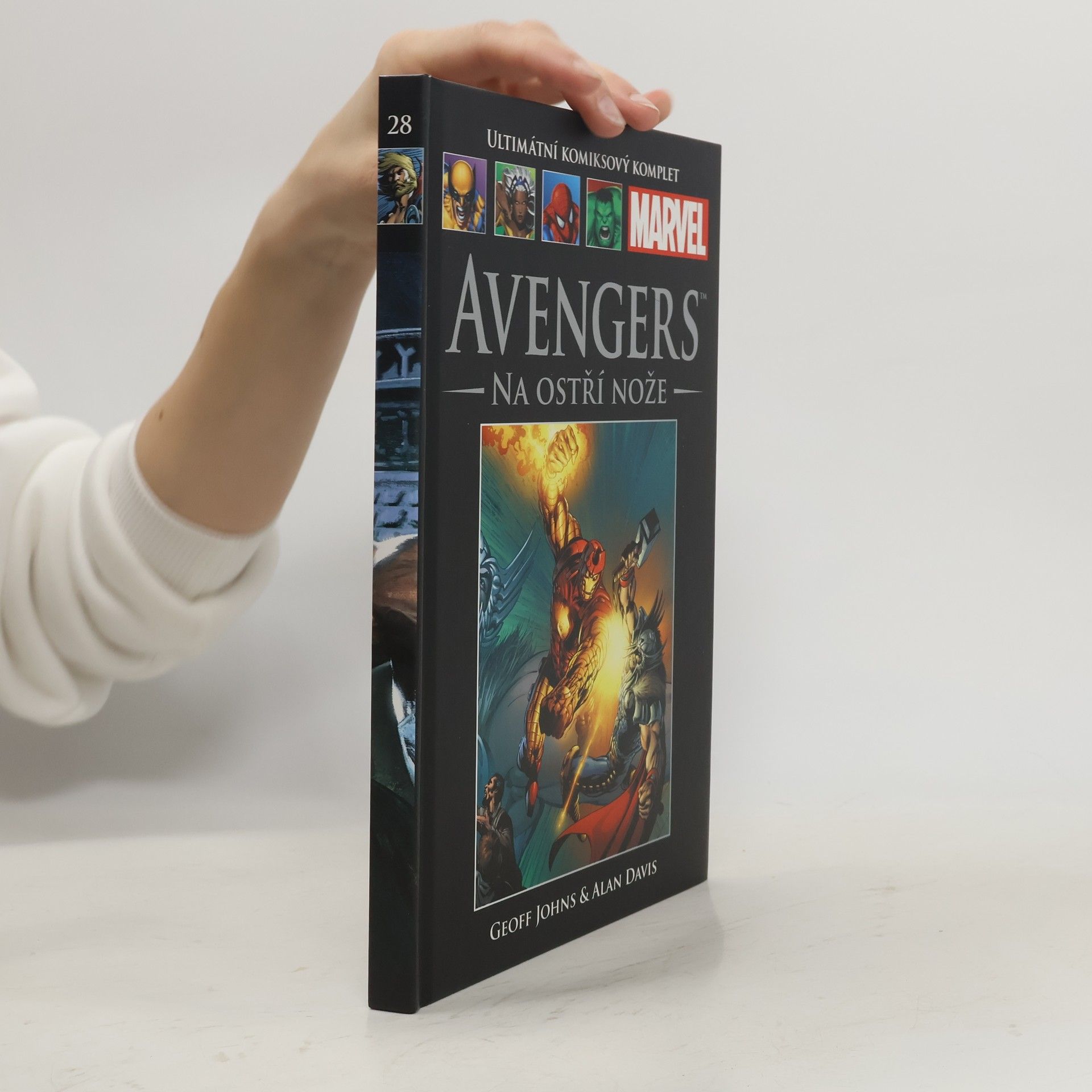 Geoff Johns Ultimátní komiksový komplet 28. Avengers. Na ostří nože