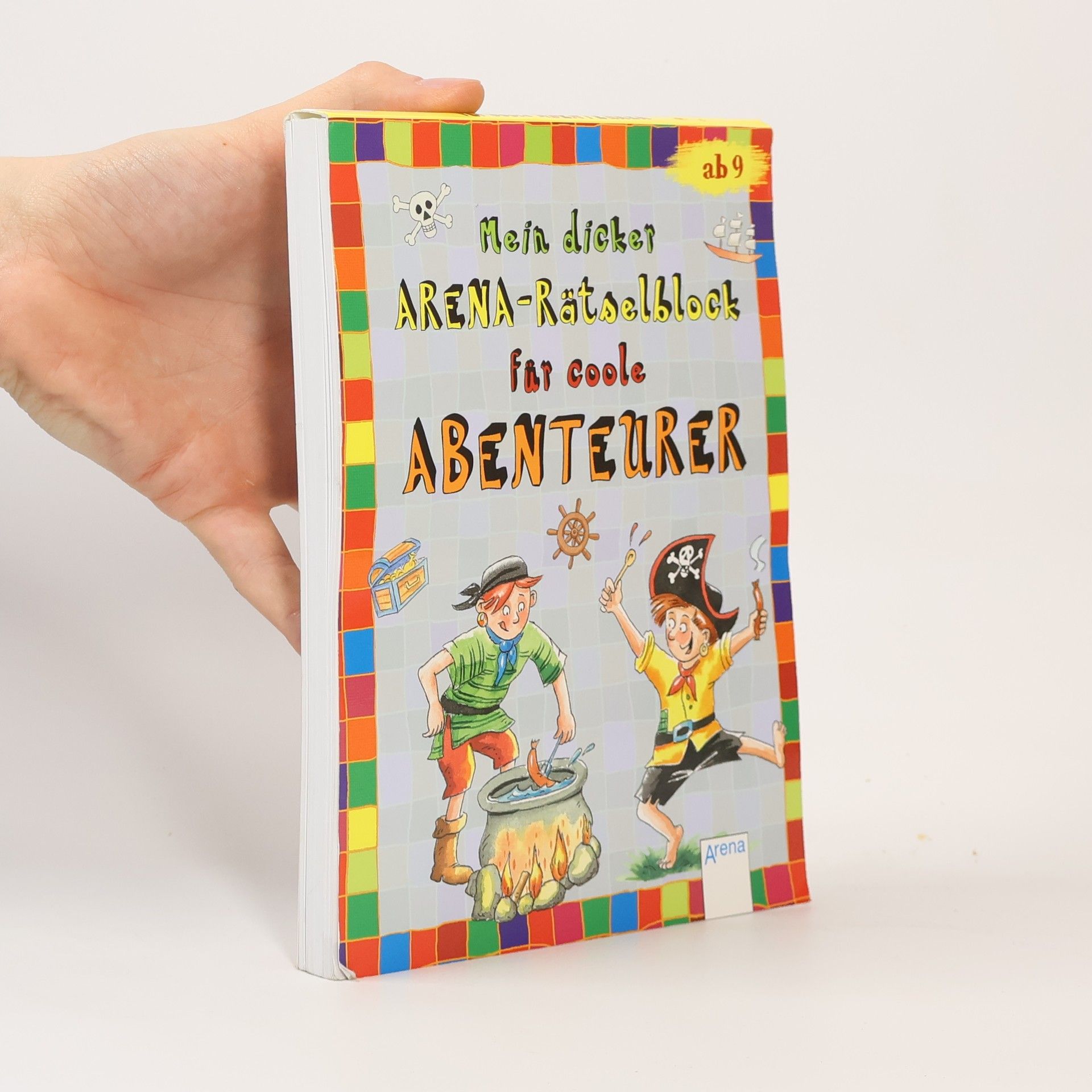 Deike Mein dicker Arena Rätselblock für coole Abenteurer