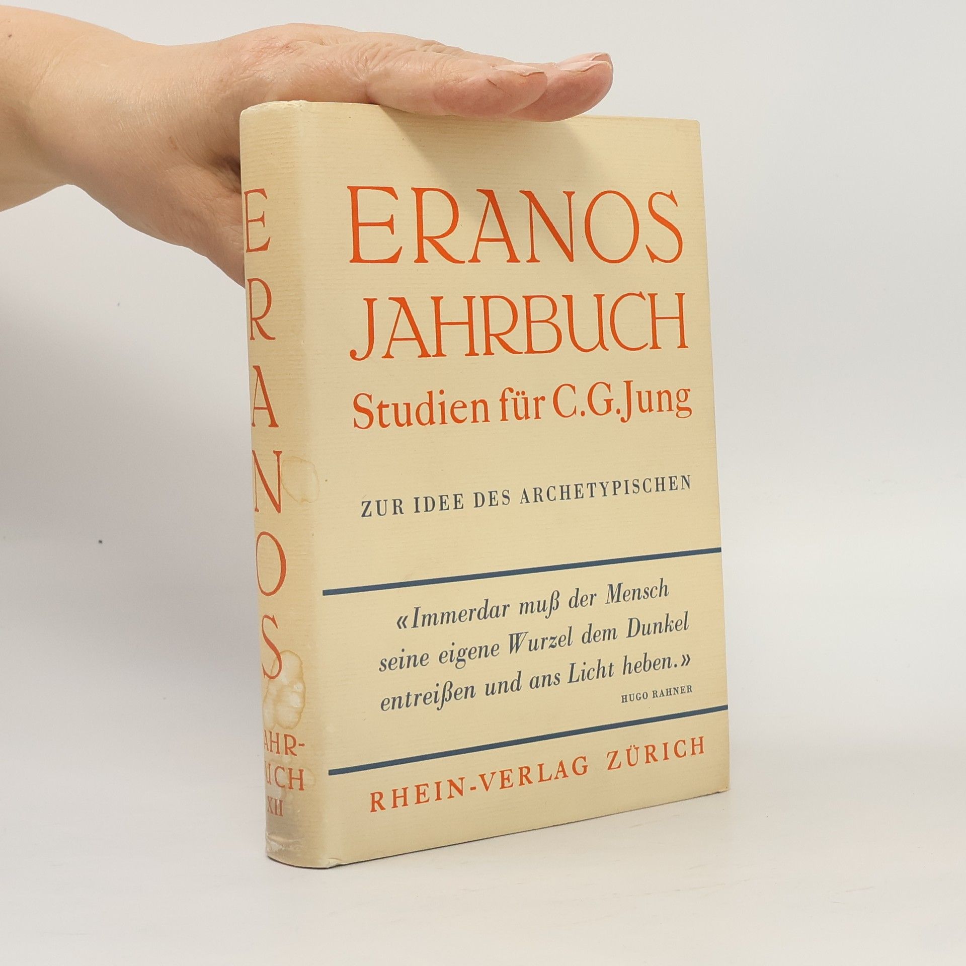 kolektiv Eranos Jahrbuch XII