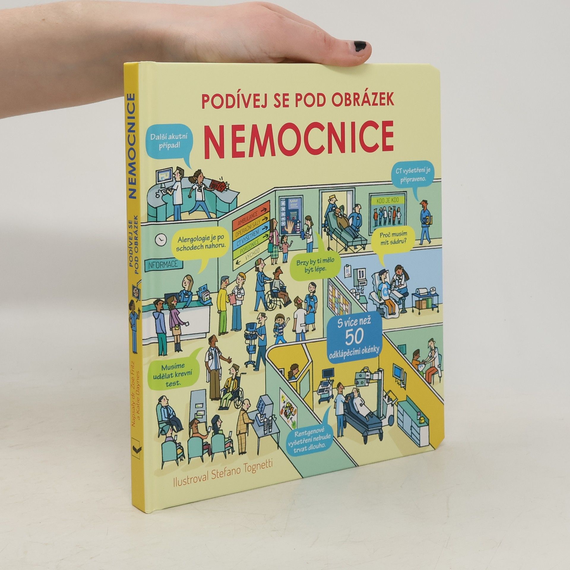 Katie Daynes Nemocnice - Podívej se pod obrázek