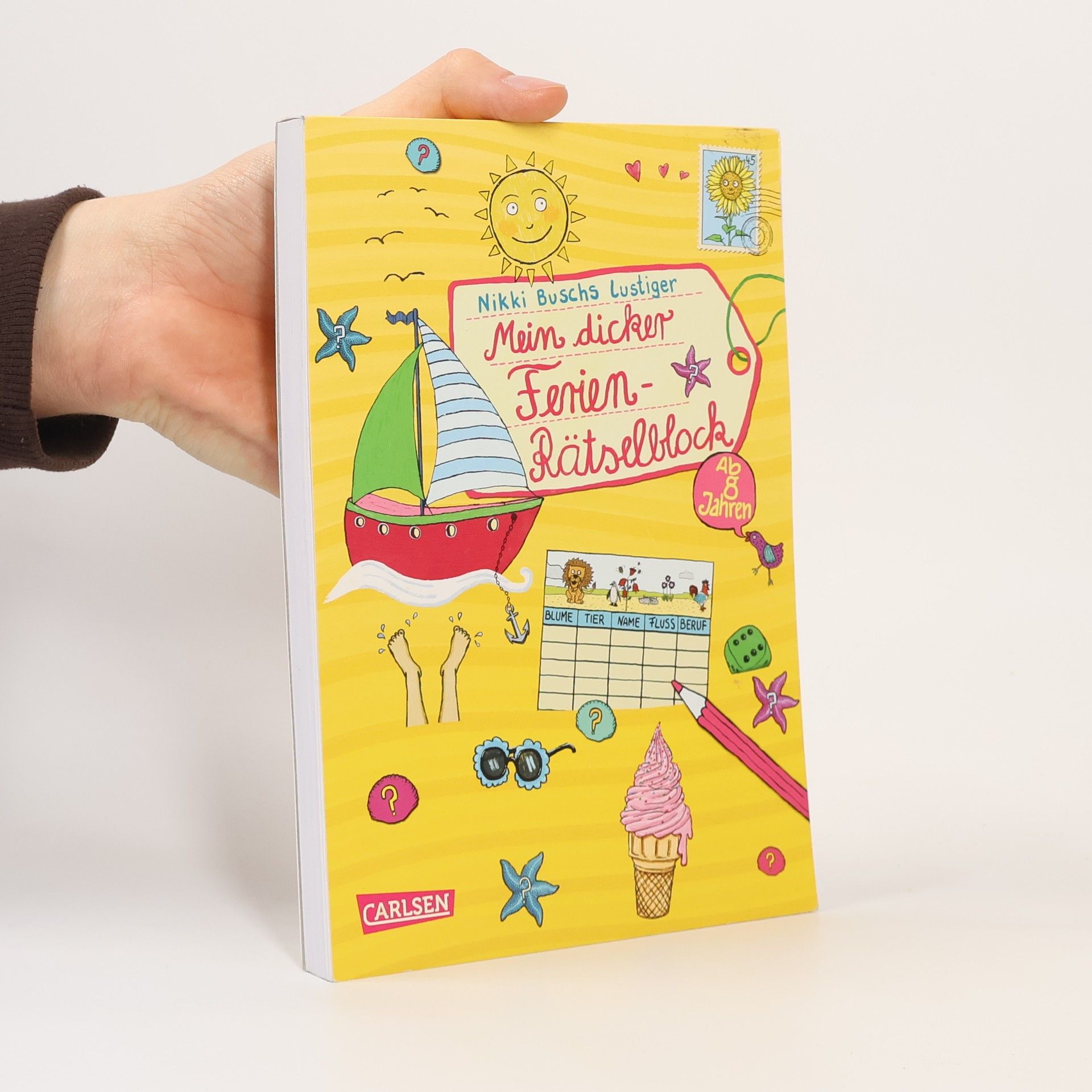 Nikki Busch Mein dicker Ferien-Rätselblock