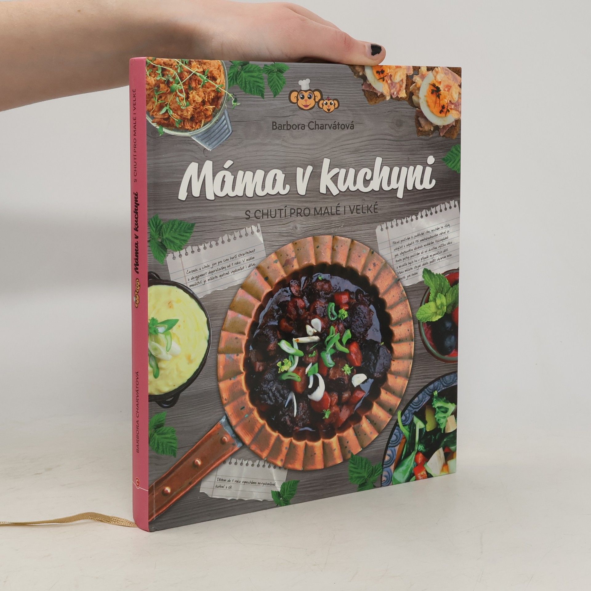 Barbora Charvátová Máma v kuchyni. S chutí pro malé i velké