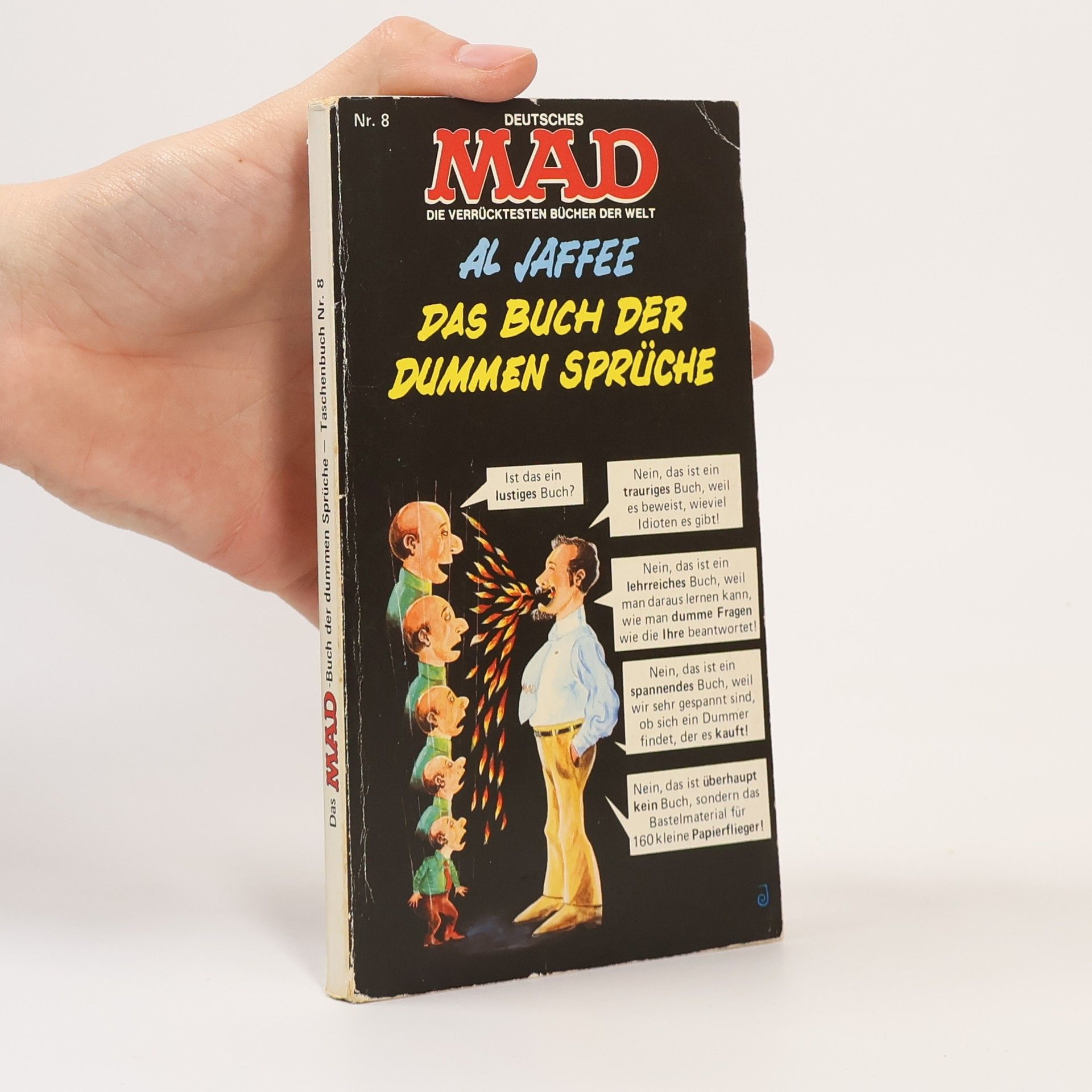 Al Jaffee Deutsches MAD Taschenbuch - 8: Buch der dummen Sprüche