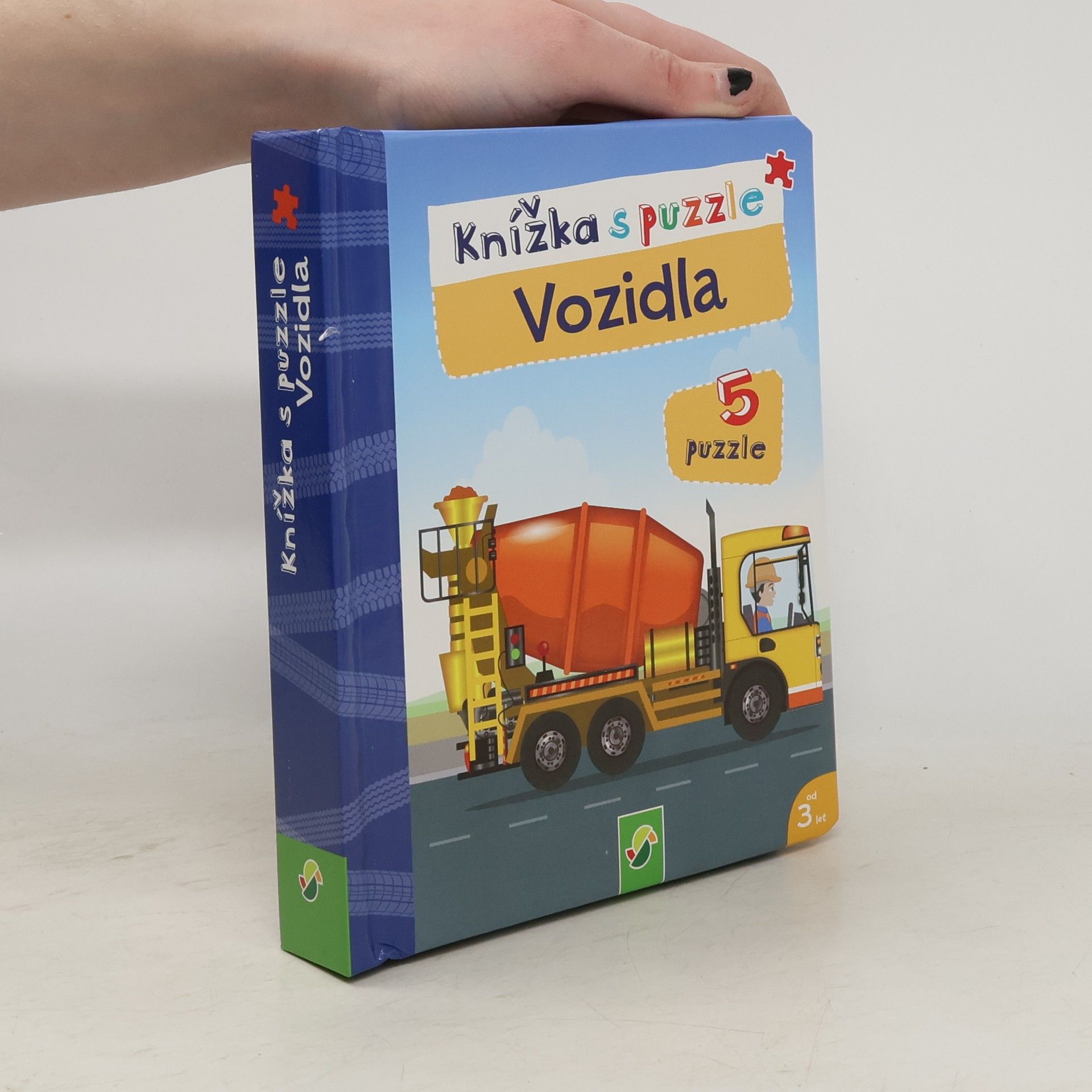 Laura Teller Knížka s puzzle. Vozidla