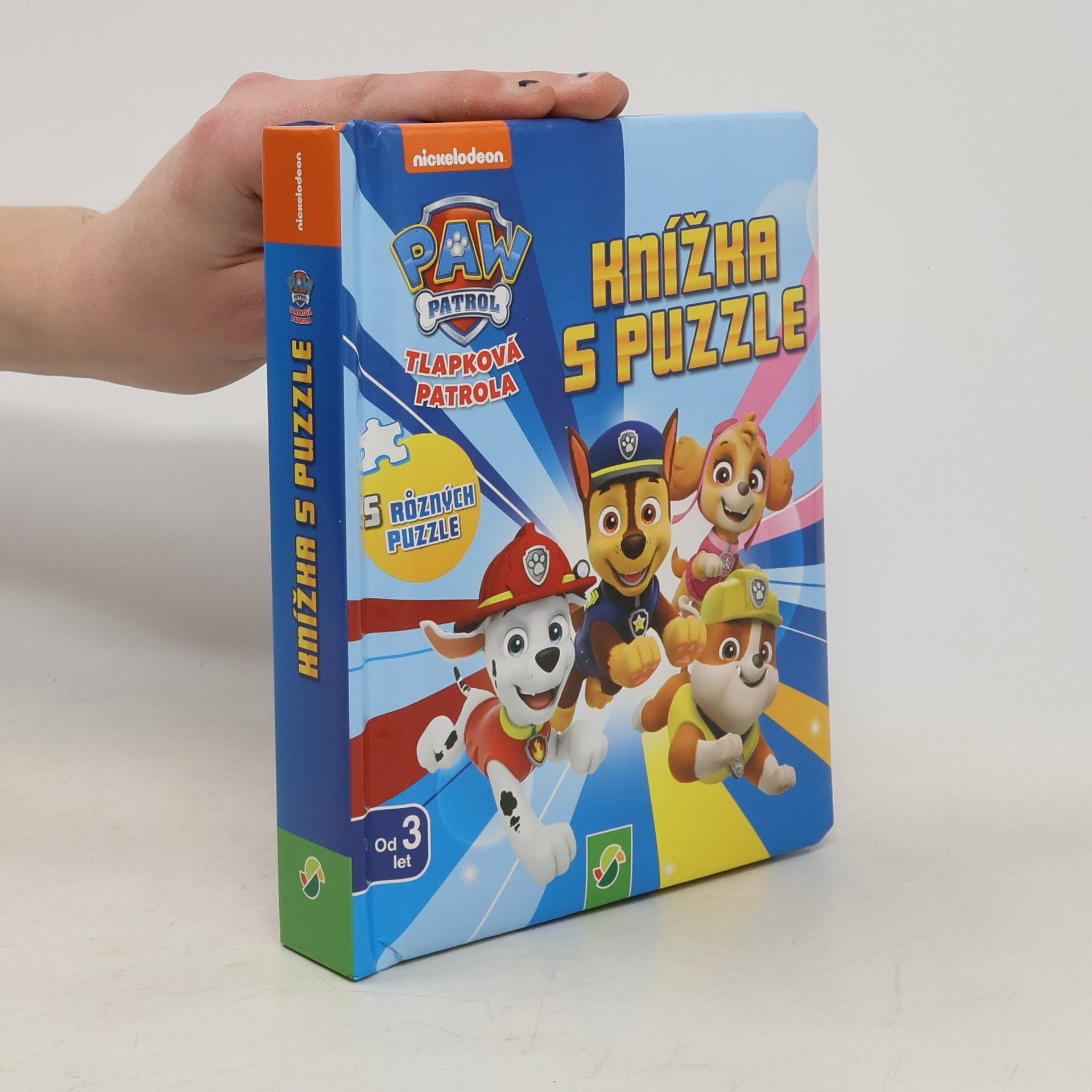 Kolektiv autorů Tlapková patrola - knížka s puzzle