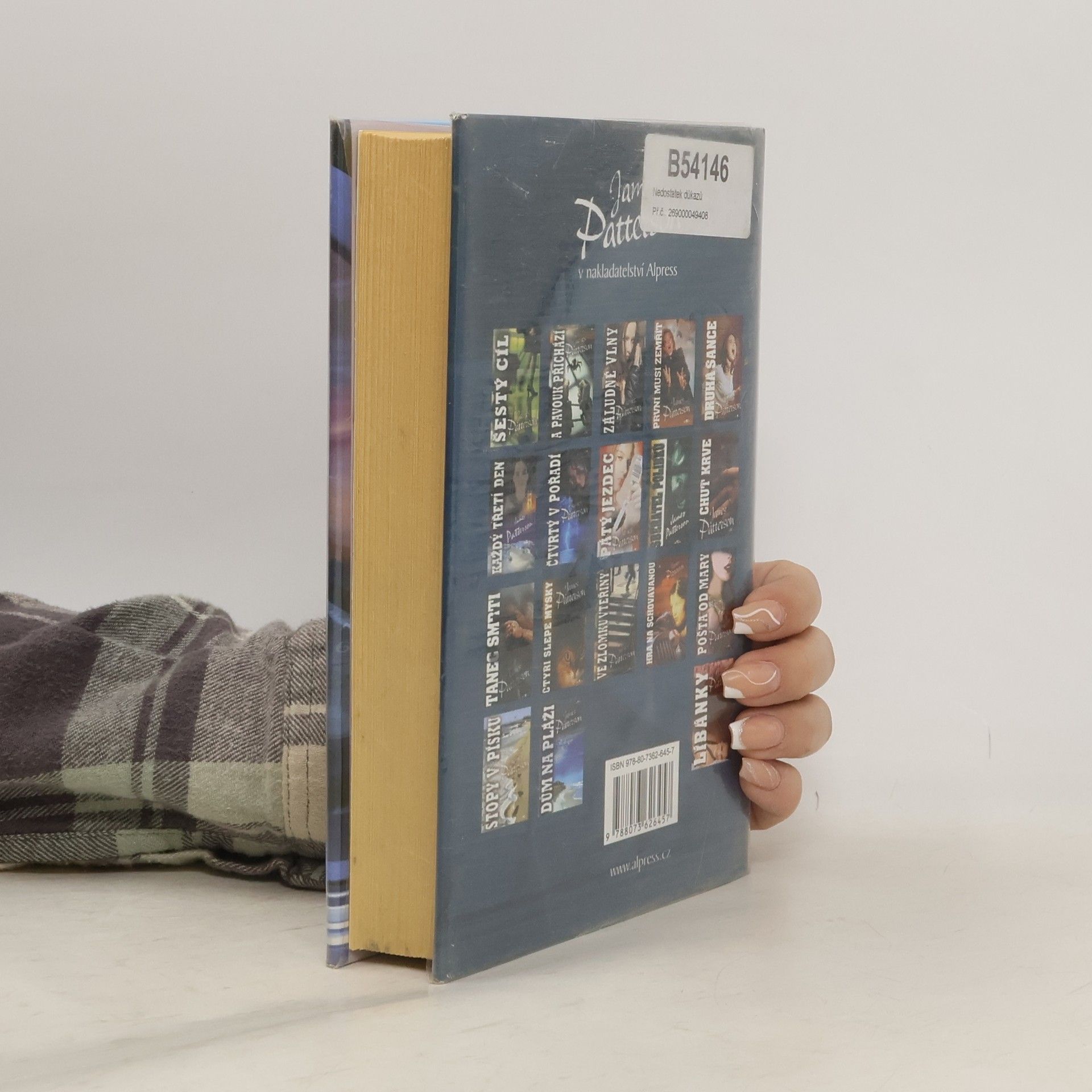 James Patterson Nedostatek důkazů