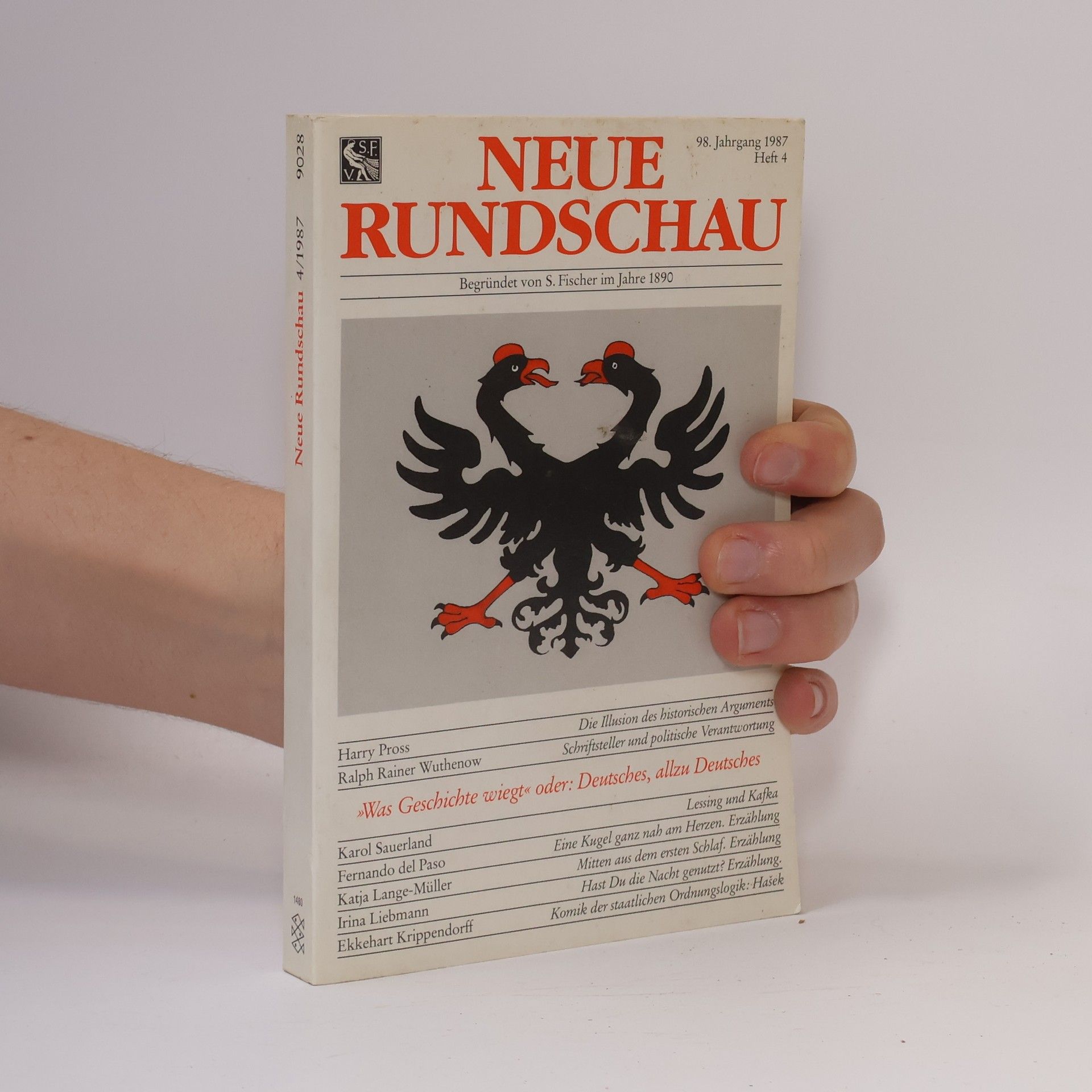 Harry Pross Hrsg. Neue Rundschau