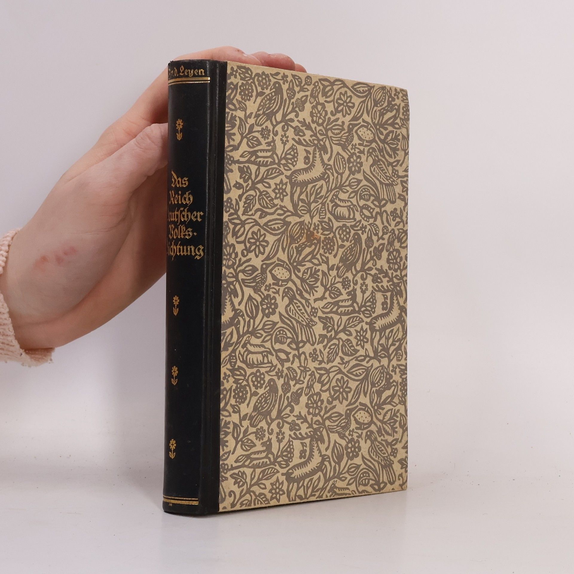 Friedrich von der Leyen Das Reich deutscher Volksdichtung