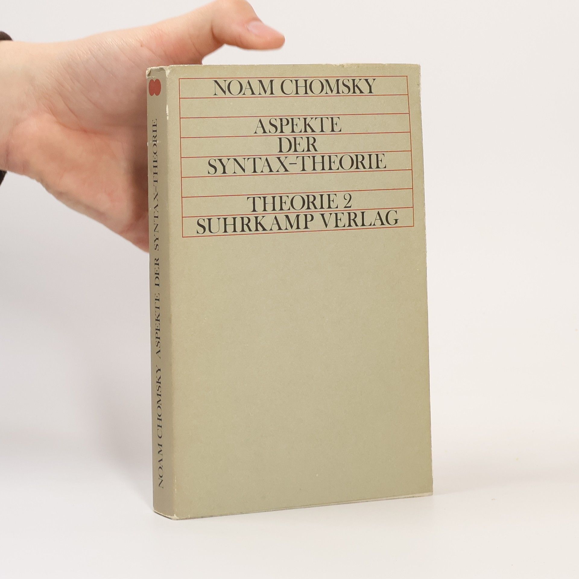 Noam Chomsky Aspekte der Syntax-Theorie