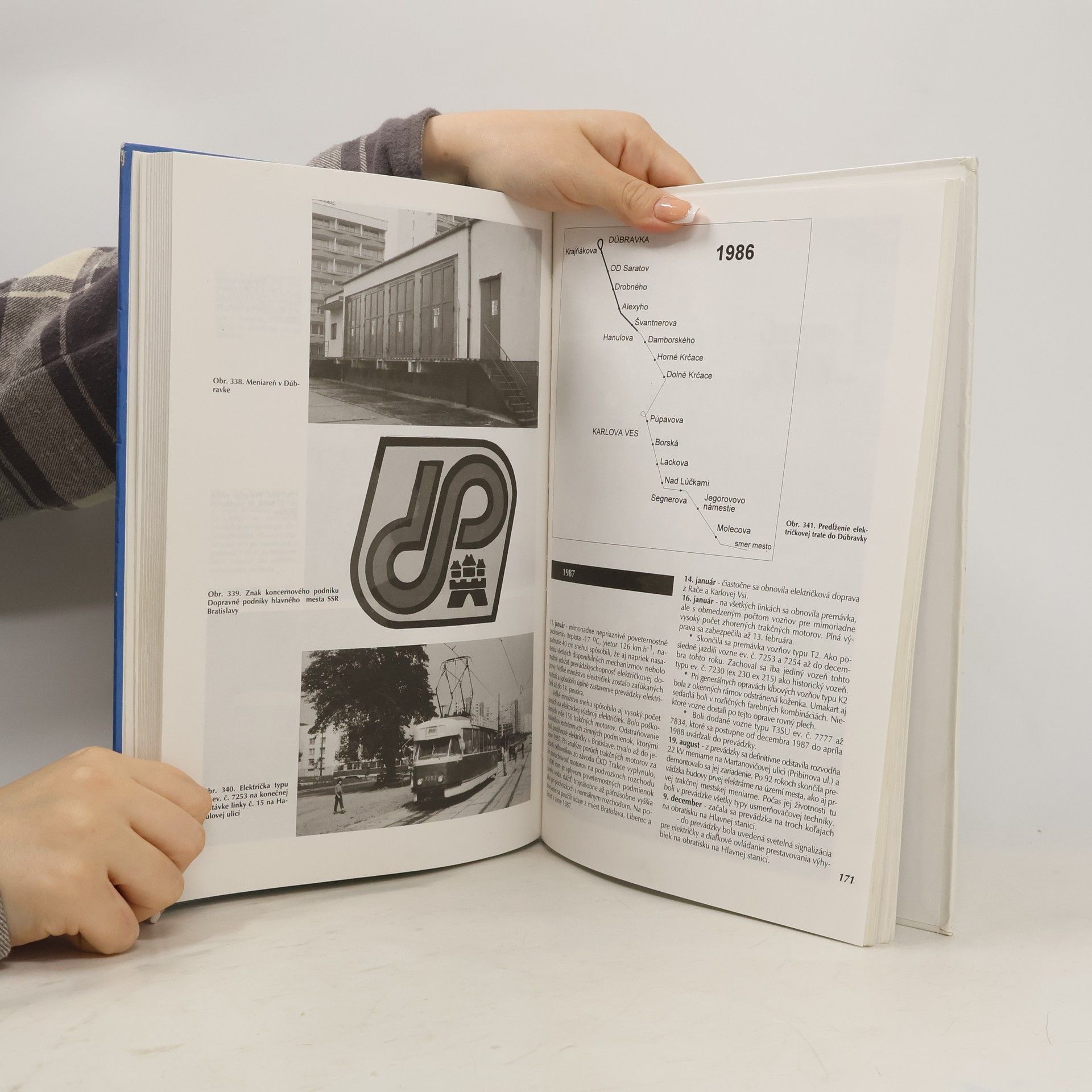 Ľubomír Jurika 100 rokov električiek v Bratislave 1895-1995