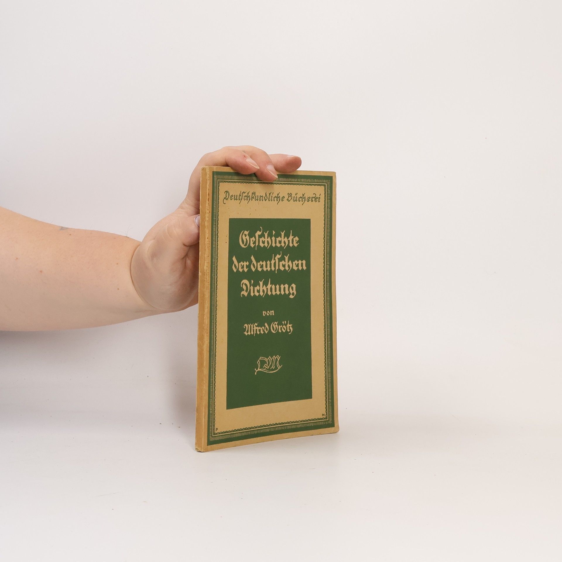 Alfred Grötz Geschichte der deutschen Dichtung im Überblick