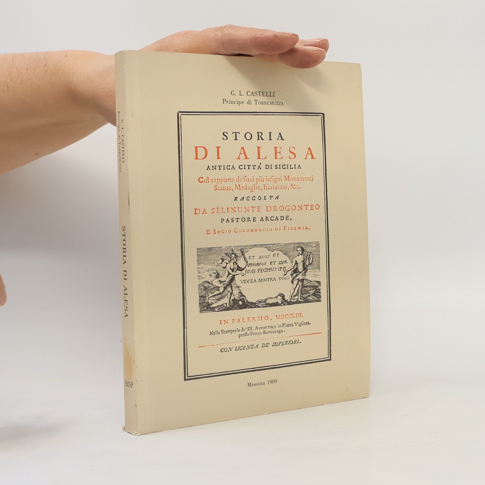 G. L. Castelli Storia di Alesa antica città di Sicilia