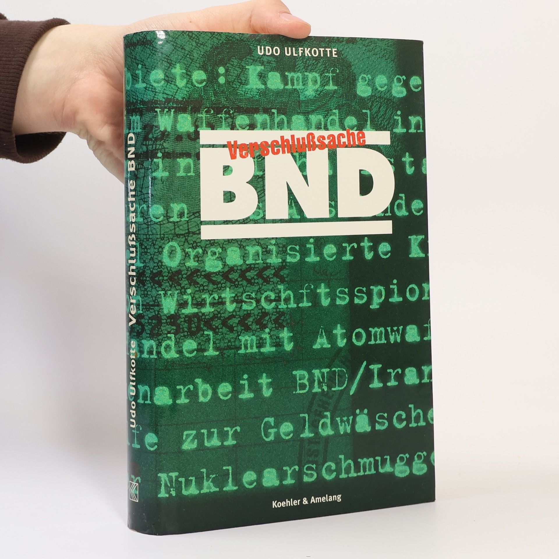 Udo Ulfkotte Verschlußsache BND