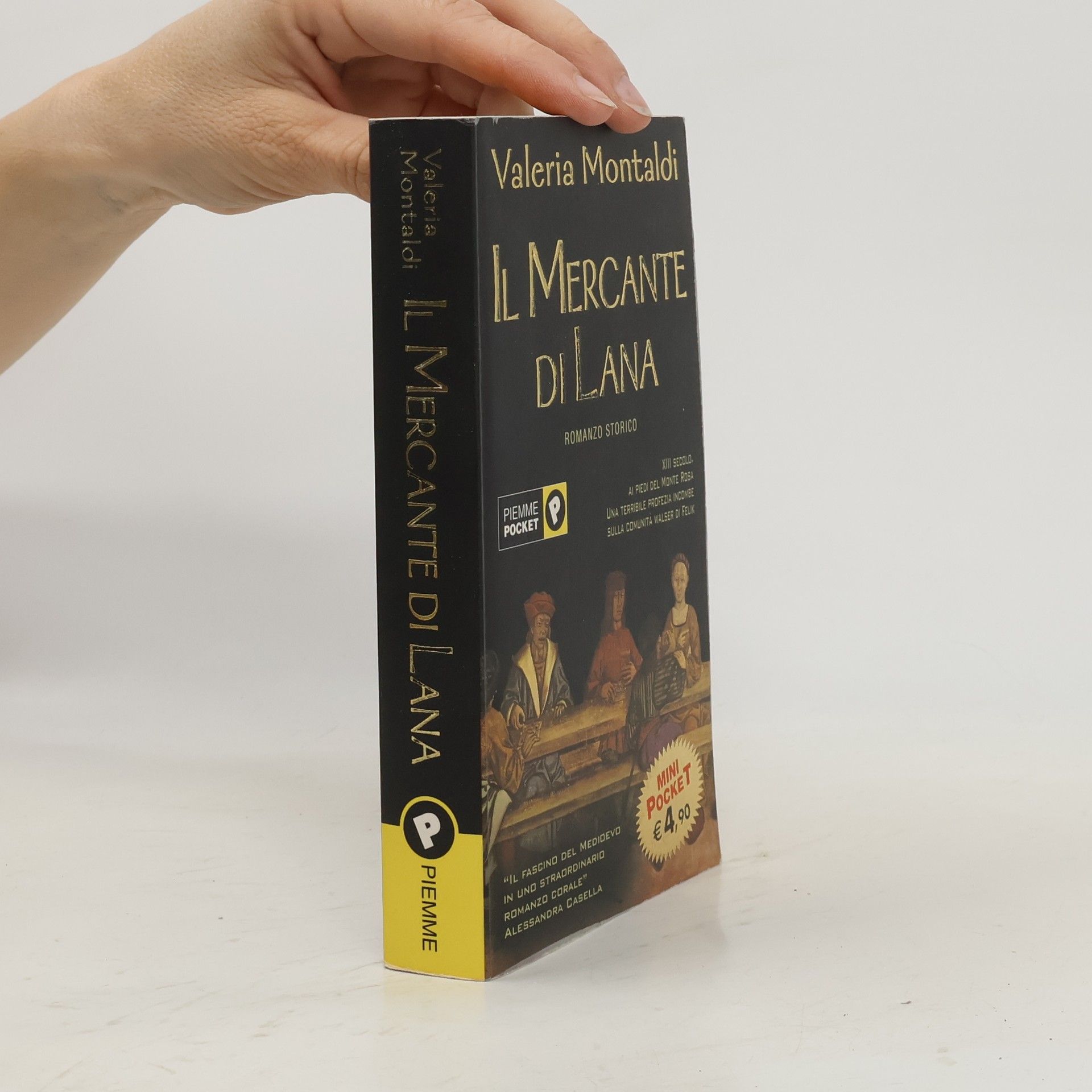 Valeria Montaldi Piemme mini pocket: Il mercante di lana