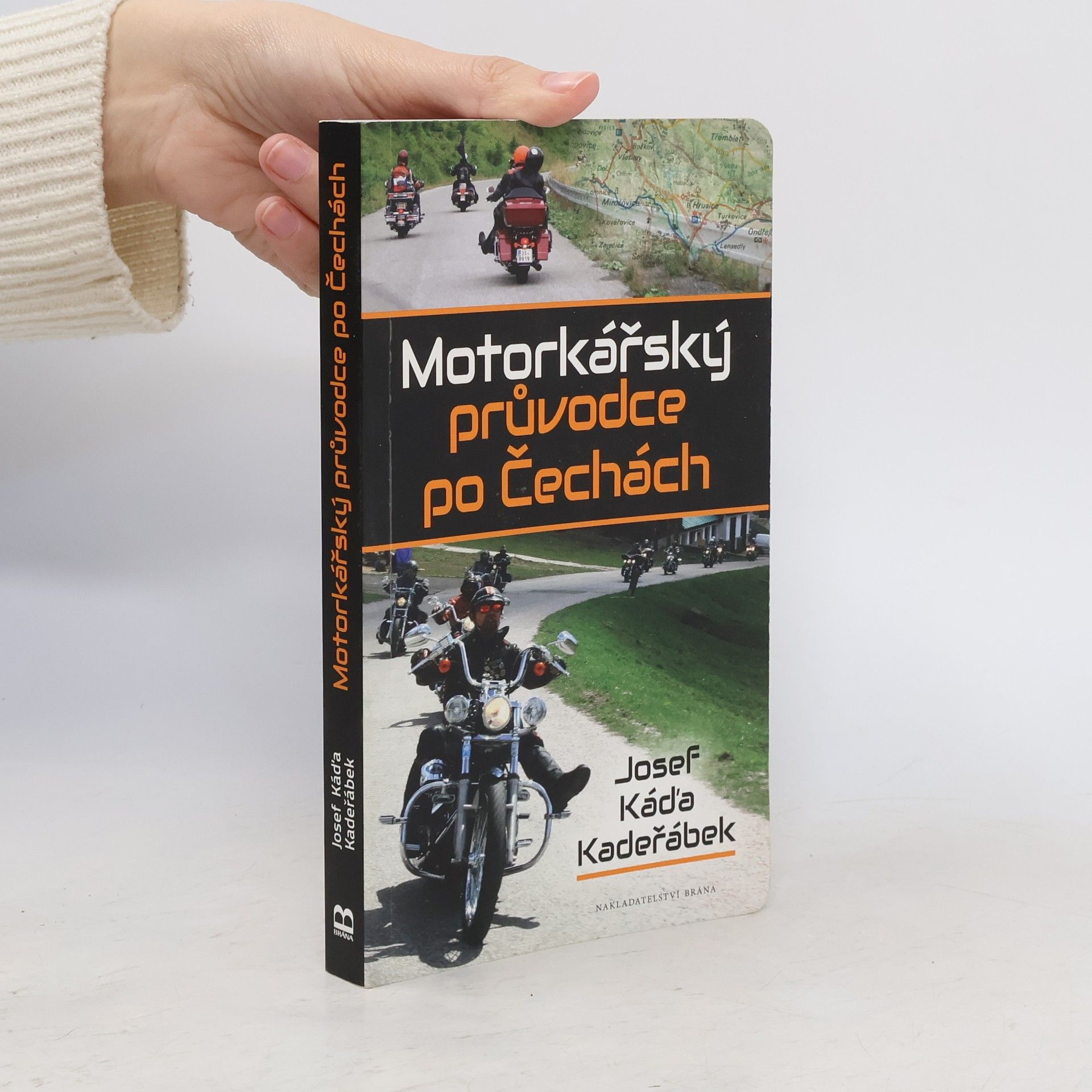 Josef Káďa Kadeřábek Motorkářský průvodce po Čechách