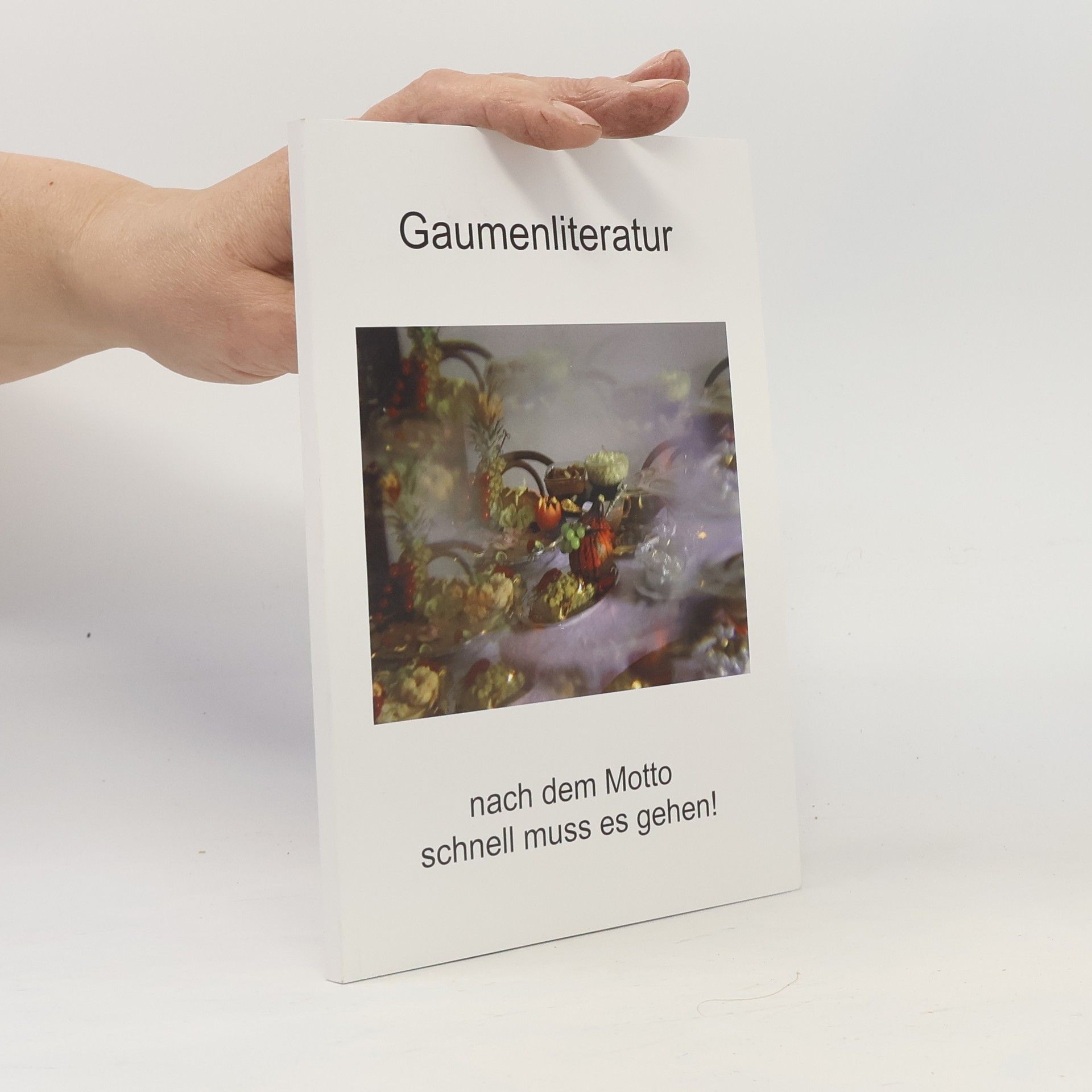 Christian Steinmetz Gaumenliteratur nach dem Motto schnell muss es gehen