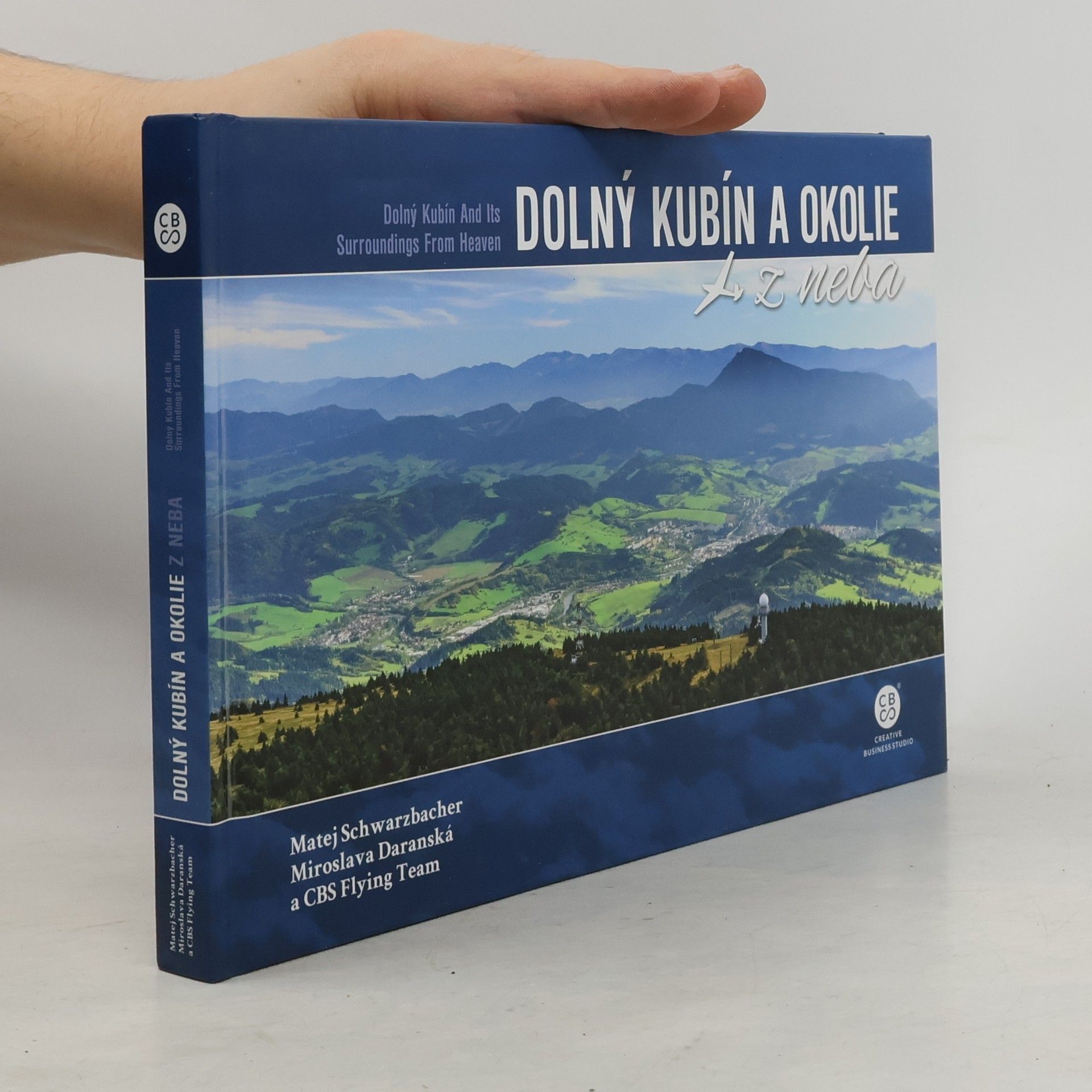 Matej Schwarzbacher Dolný Kubín a okolie z neba