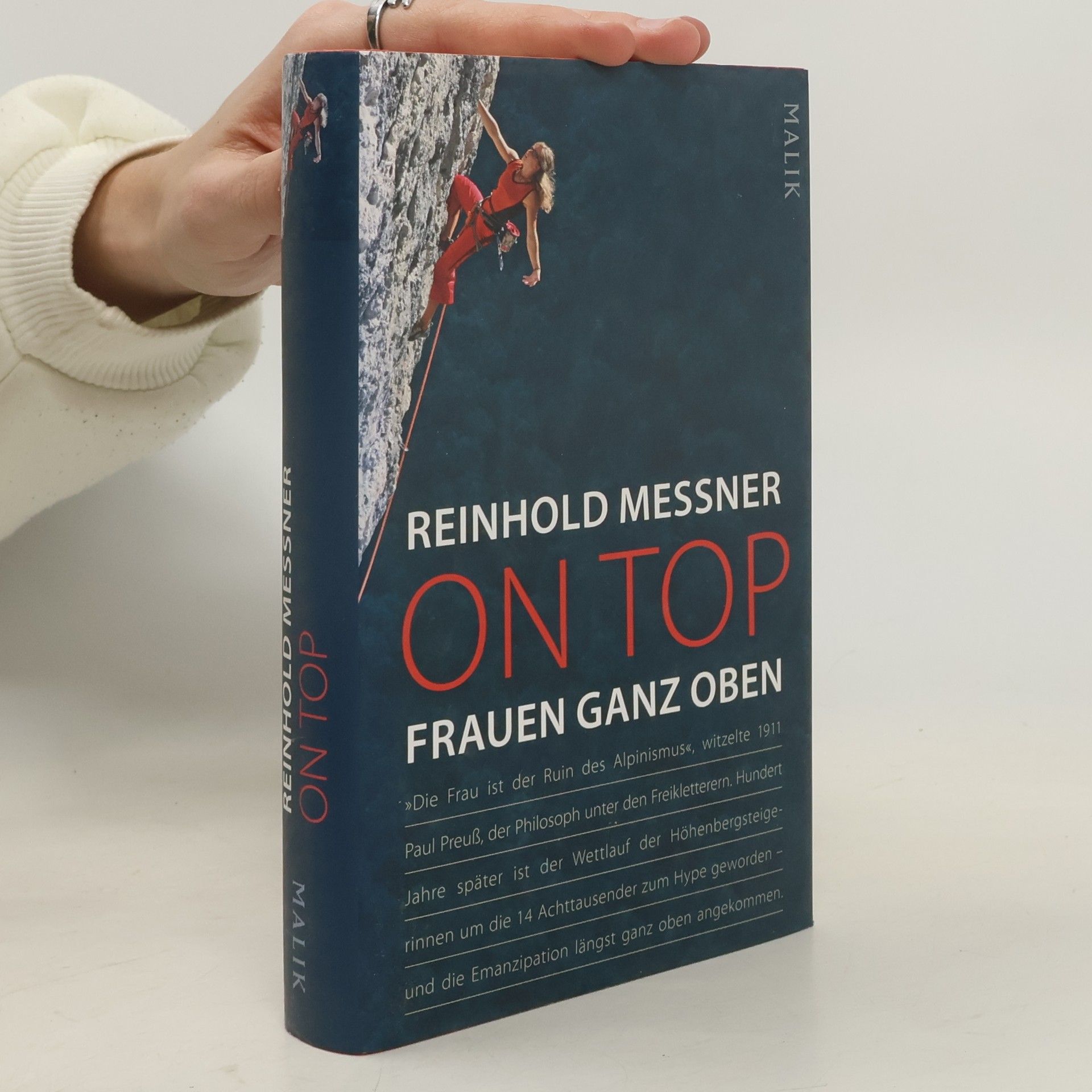 Reinhold Messner On Top