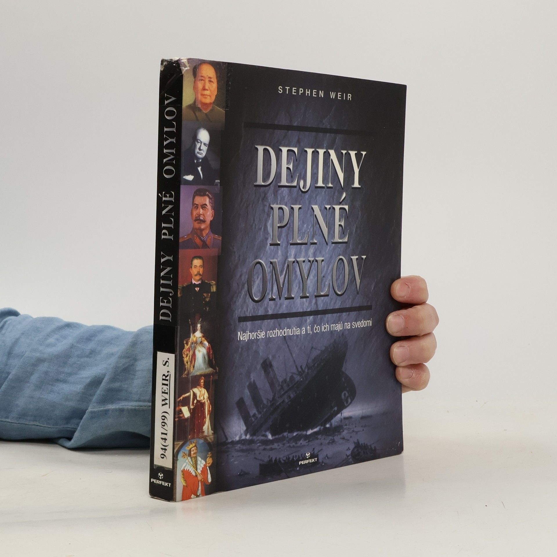 Stephen Weir Dejiny plné omylov