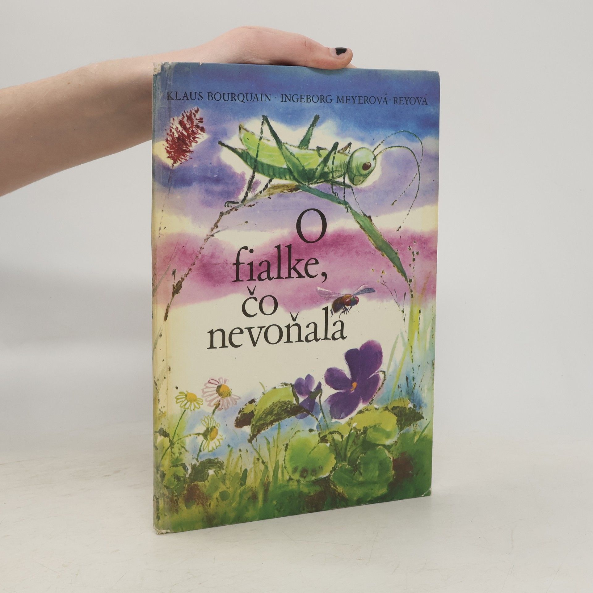 Klaus Bourquain  O fialke, čo nevoňala