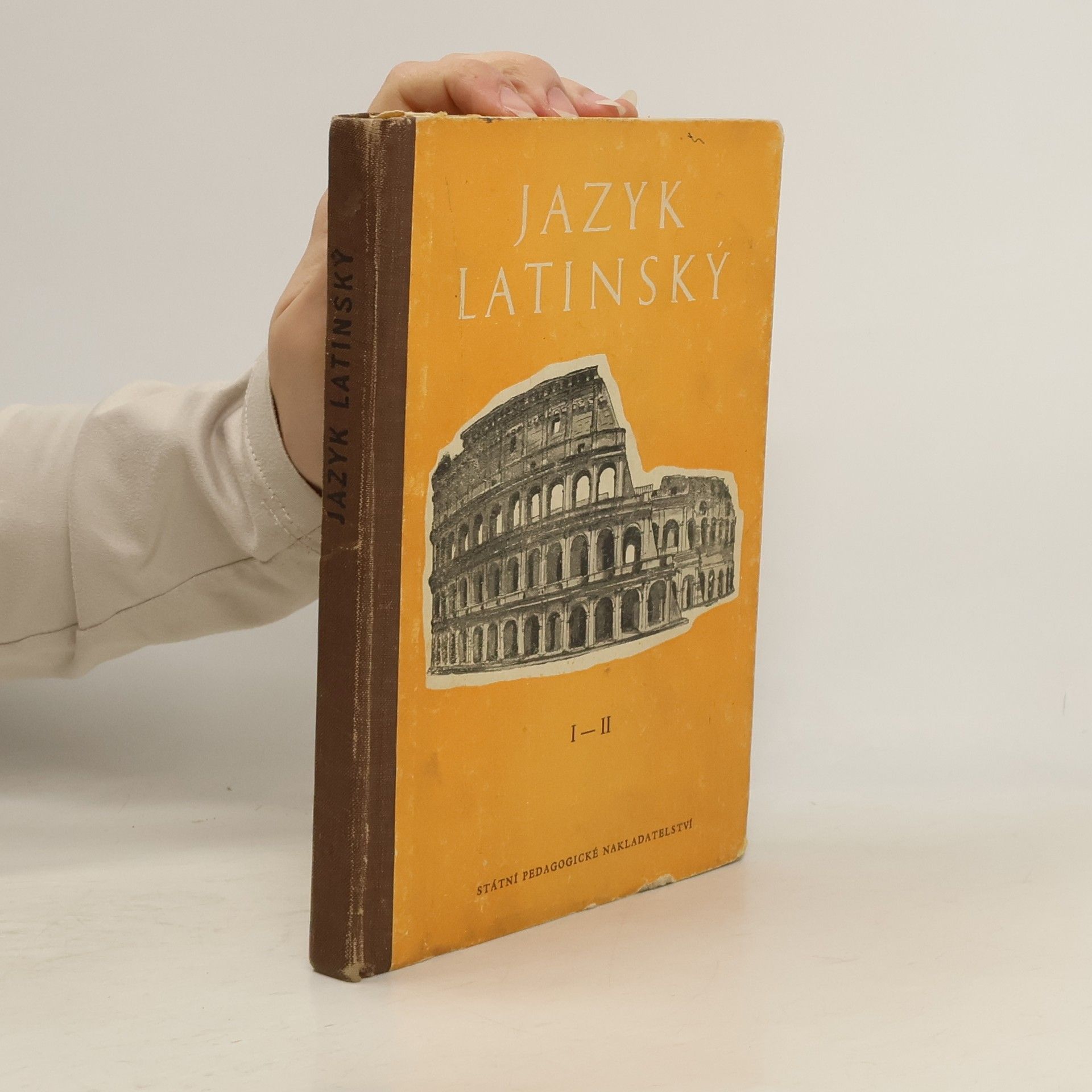 Jan Kábrt Jazyk latinský : cvičebnice pro střední všeobecně vzdělávací školu. 1-2