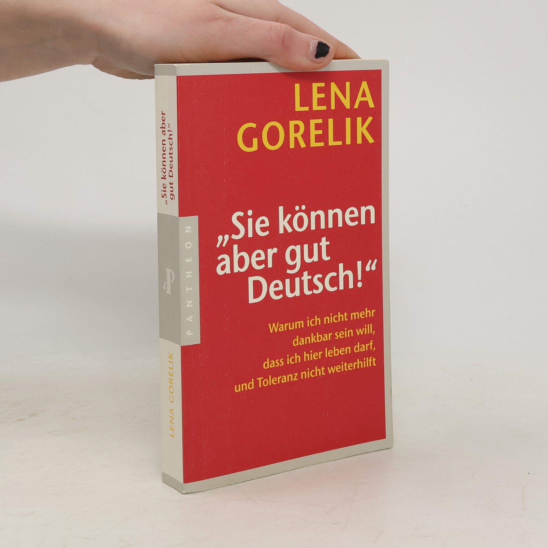 "Sie können aber gut Deutsch!"